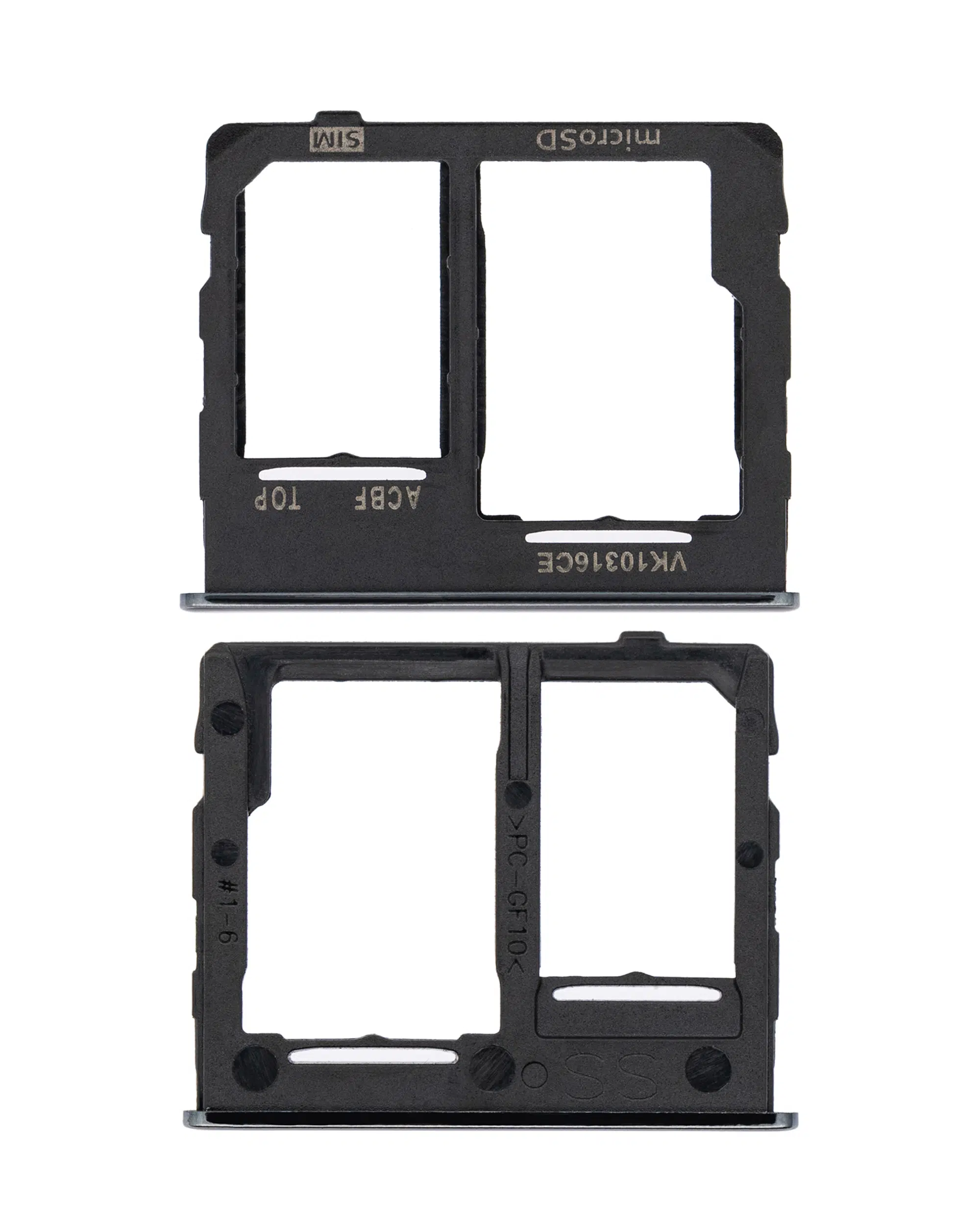Samsung Galaxy A32 5G İle Uyumlu Tek Sim Kart Tepsisi (A326 / 2021) (Siyah)