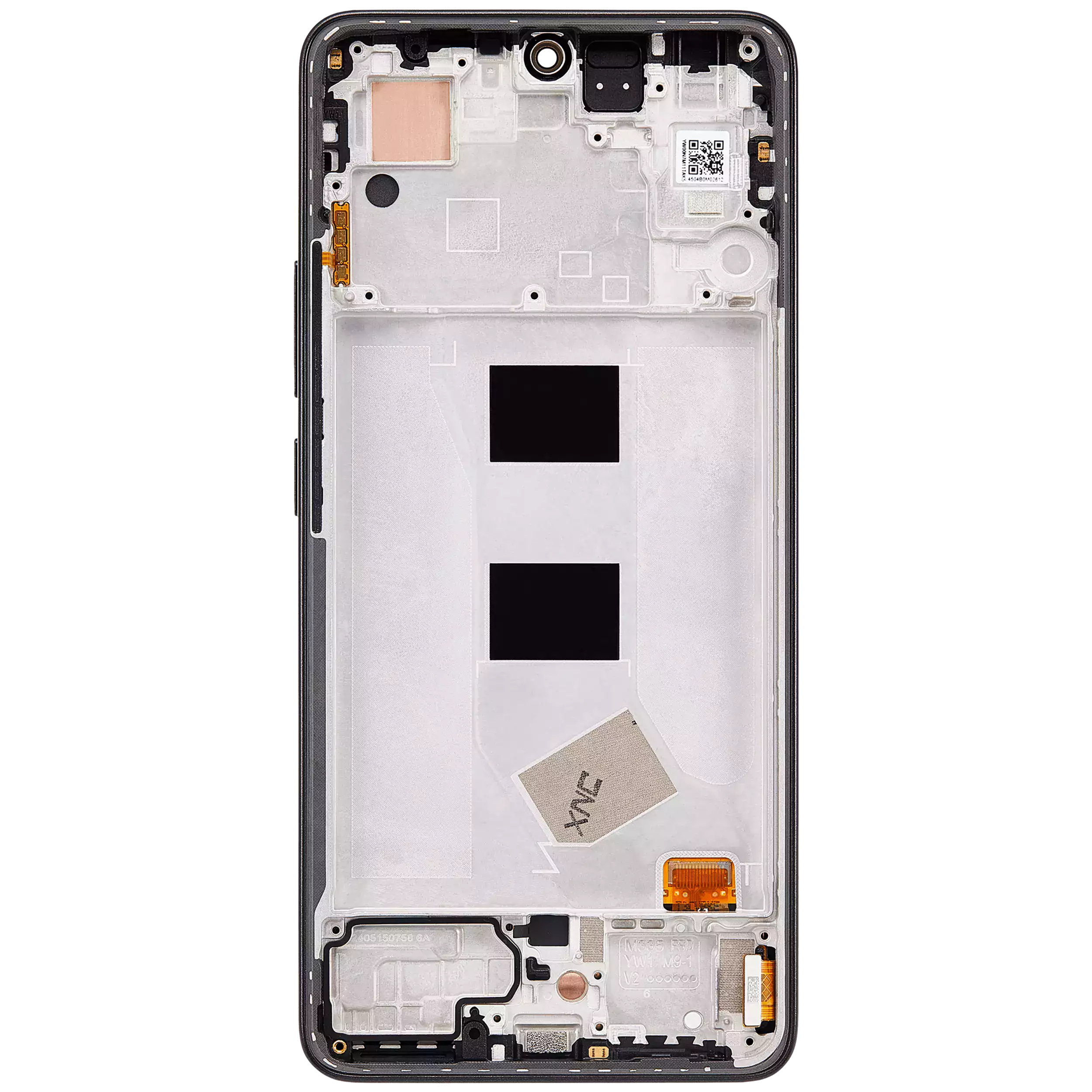 Xiaomi Redmi Note 13 4G İle Uyumlu Çerçeveli Ekran Dokunmatik (%100 Orijinal Ürün) (Gece ​​Yarısı Siyahı)