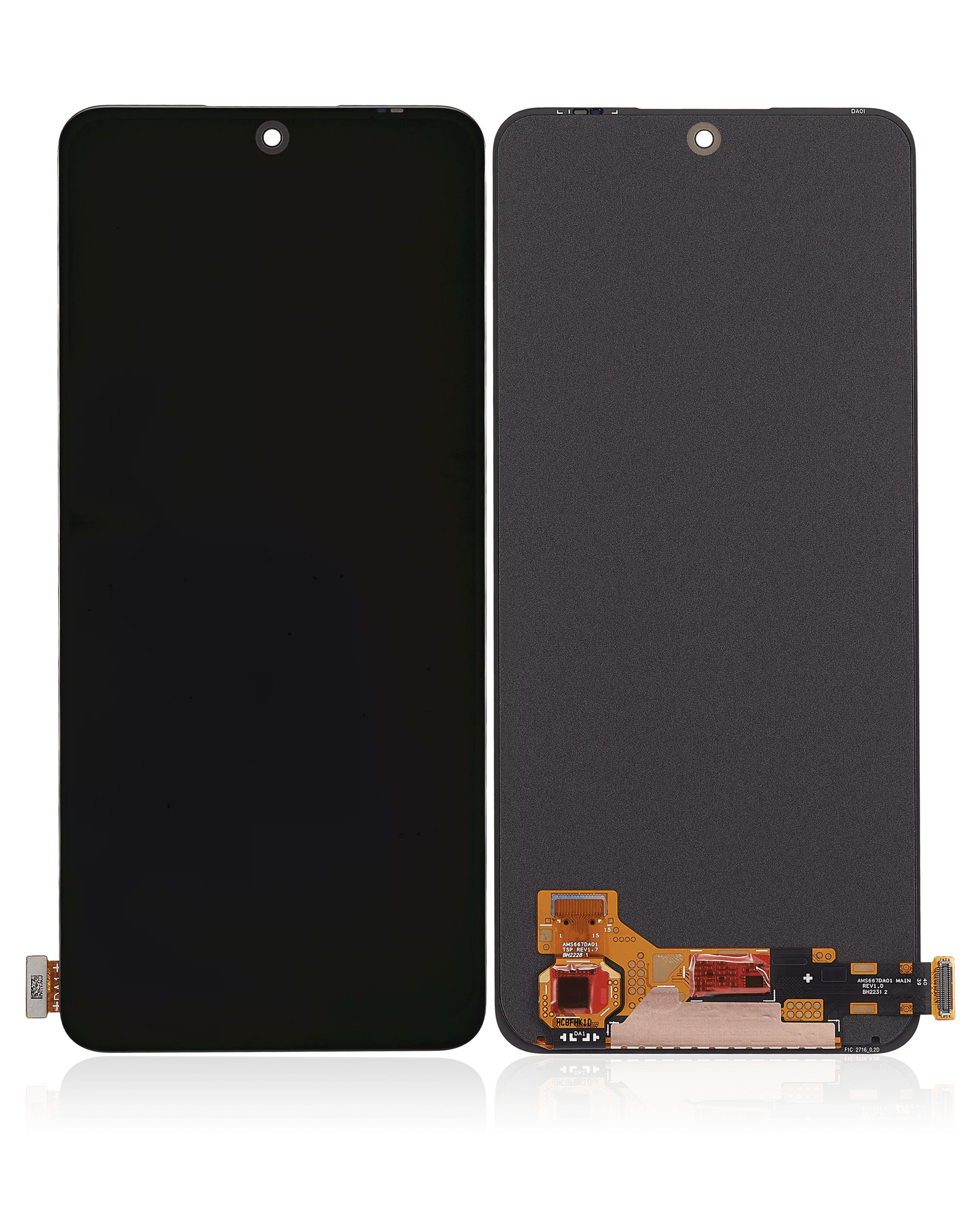 Xiaomi Redmi Note 12 4G / Redmi Note 12 5G Çerçevesiz OLED Ekran 