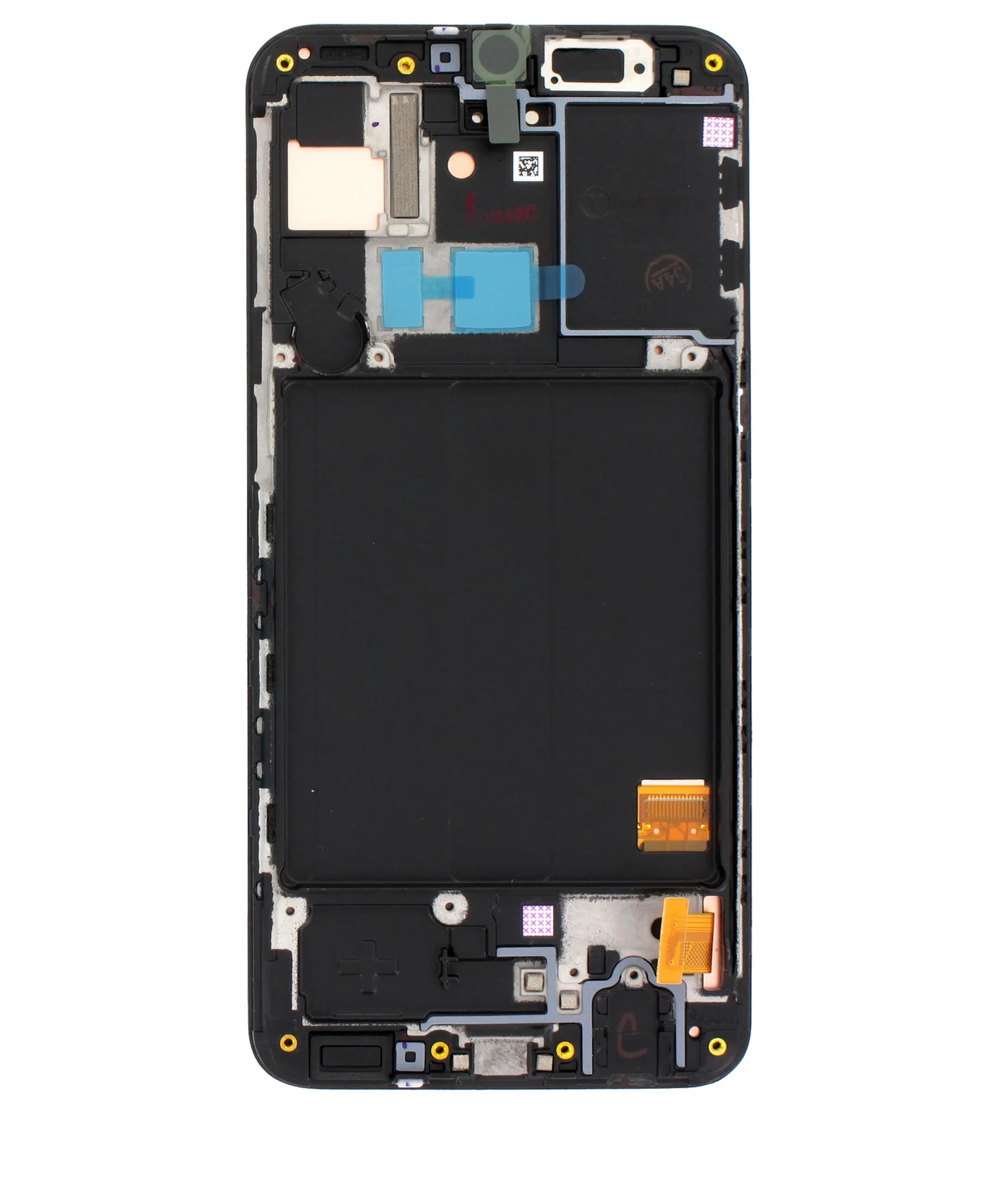 Samsung Galaxy A40 (A405 / 2019) İle Uyumlu Çerçeveli Ekran Dokunmatil OLED