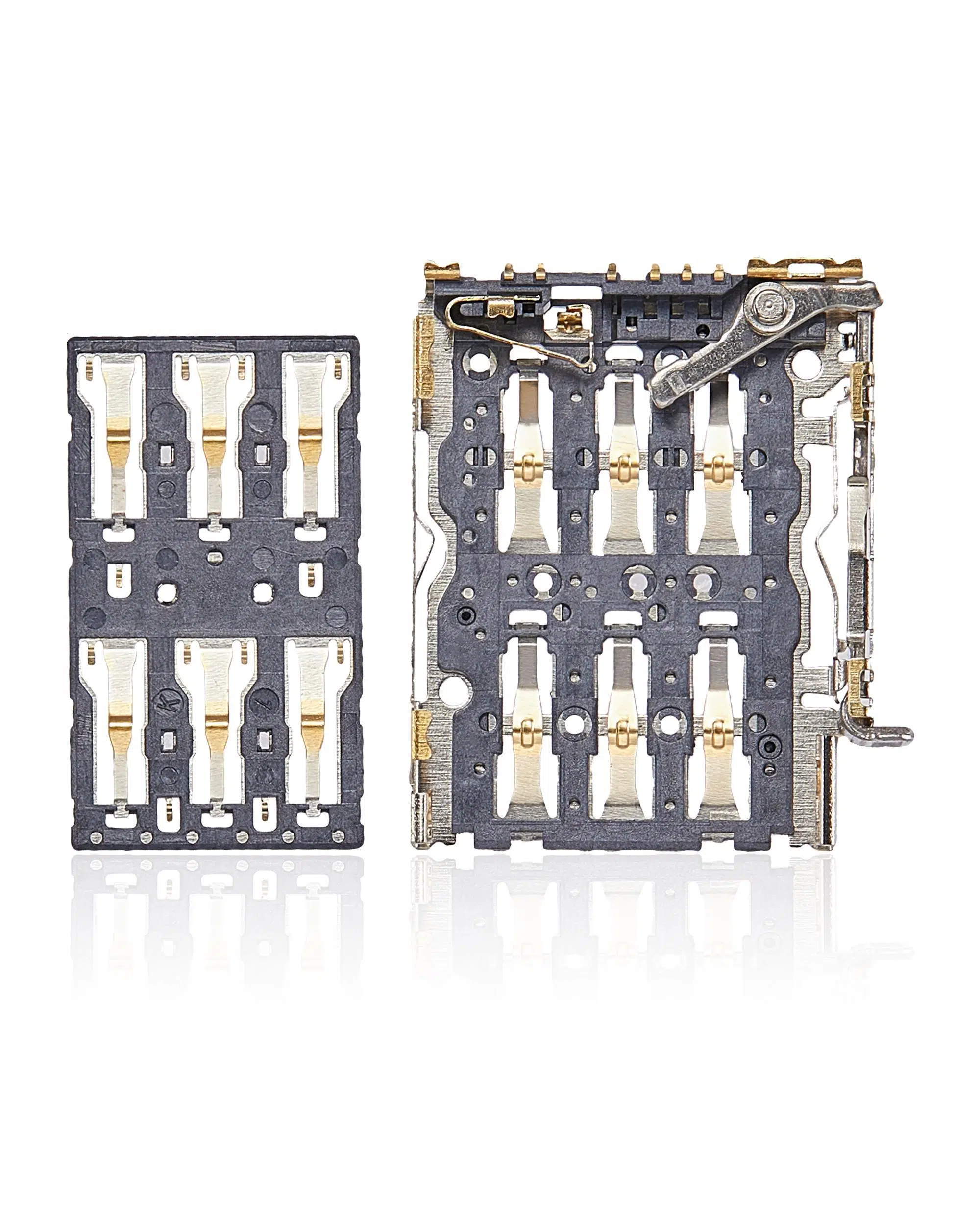 Oppo Reno6 / Reno7 Pro / Find X5 ile Uyumlu Sim Kart Okuyucu (2 Parça Set)