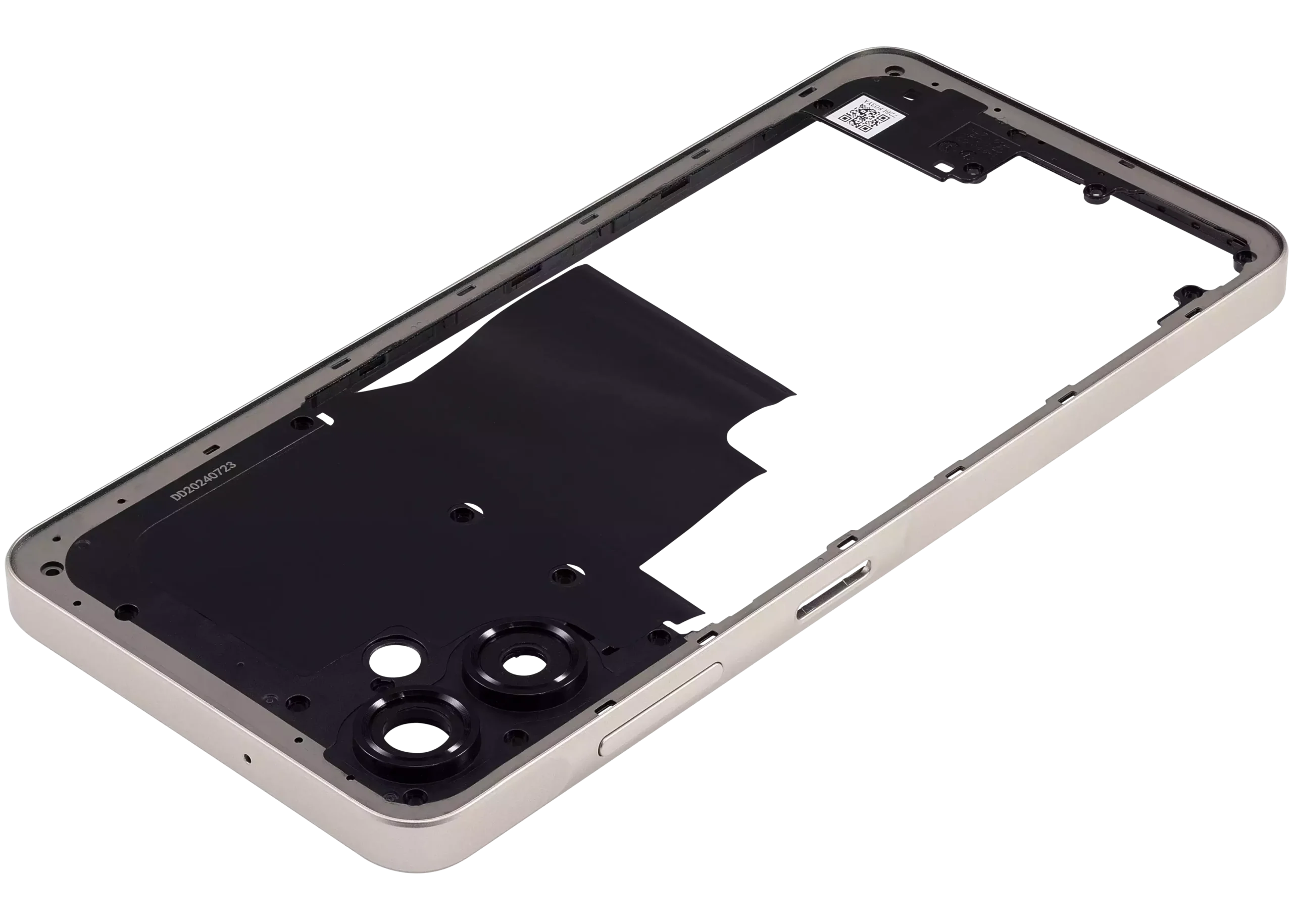 Samsung Galaxy A06 (A065 / 2024) (Altın) ile Uyumlu Orta Çerçeve Muhafaza 
