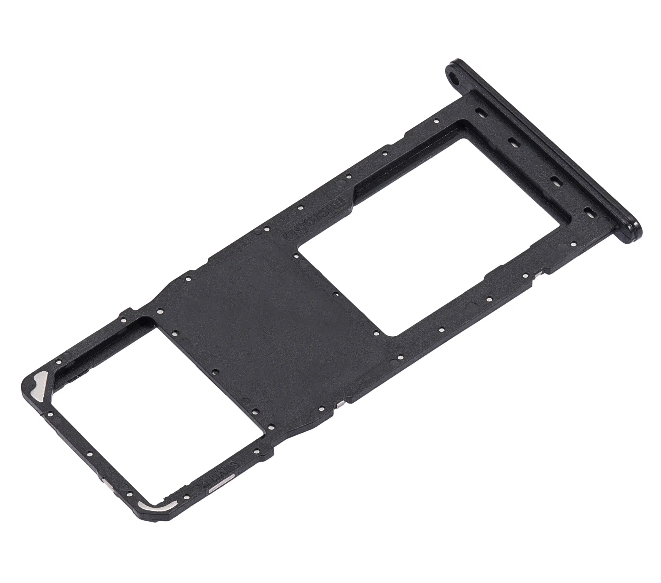 Samsung Galaxy A03S (A037F / 2021) (Siyah) ile Uyumlu Tek Sim Kart Tepsisi