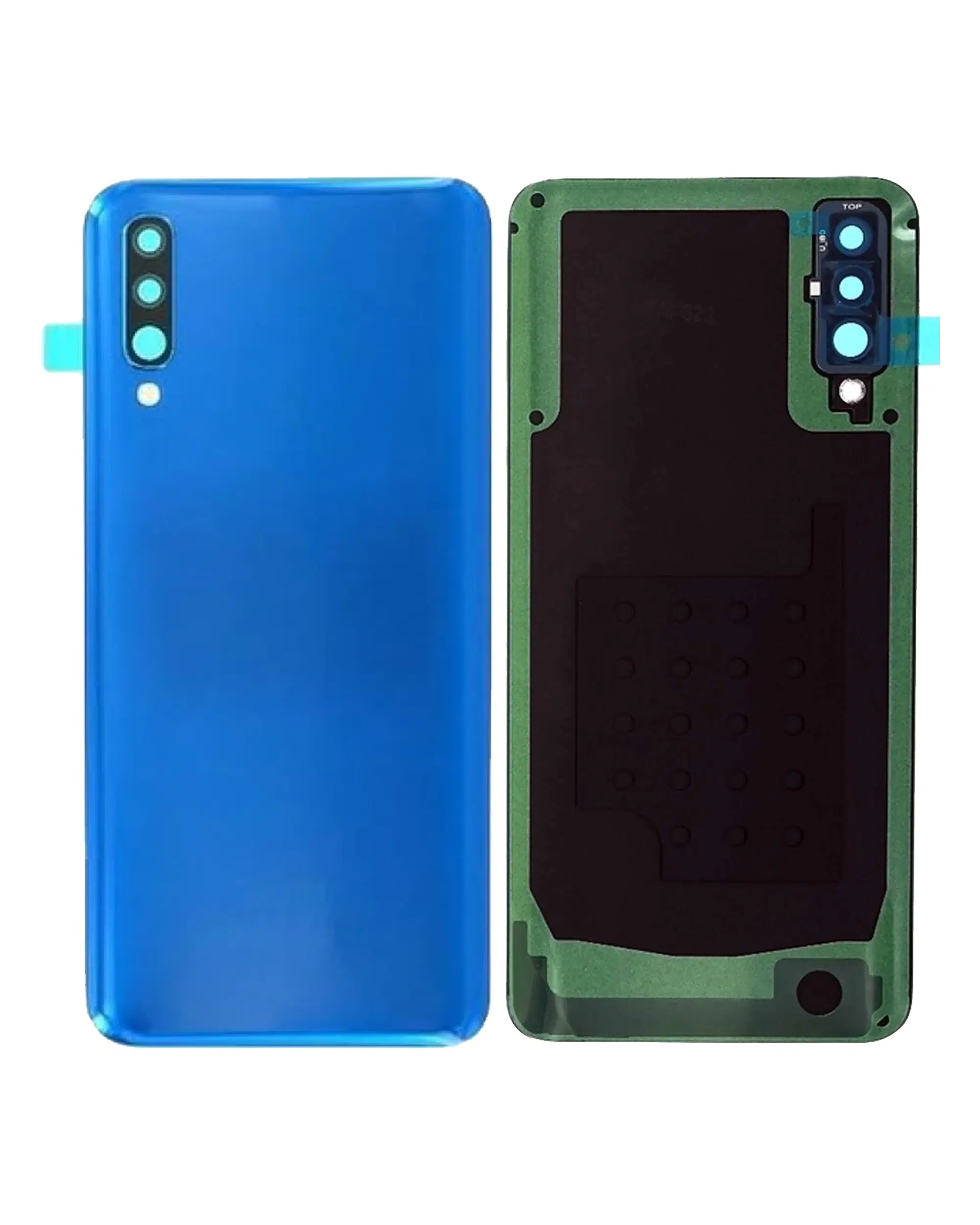 Arka Kapak Camı Kamera Lensli Samsung Galaxy A50 (A505 / 2019) (Servis Paketi) (Bl... 