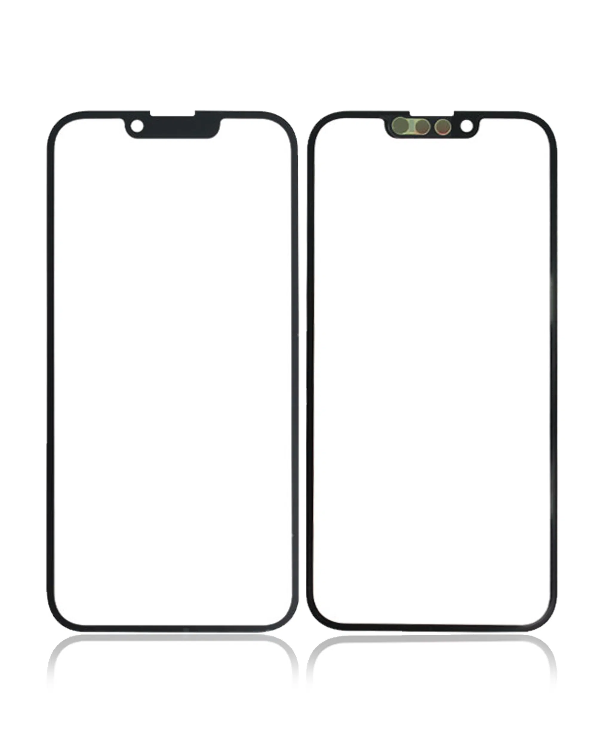 2'si 1 Arada (Cam + OCA Önceden Yüklenmiş) İphone 15 Plus (OCA Master) (2'li Paket) ile Uyumlu