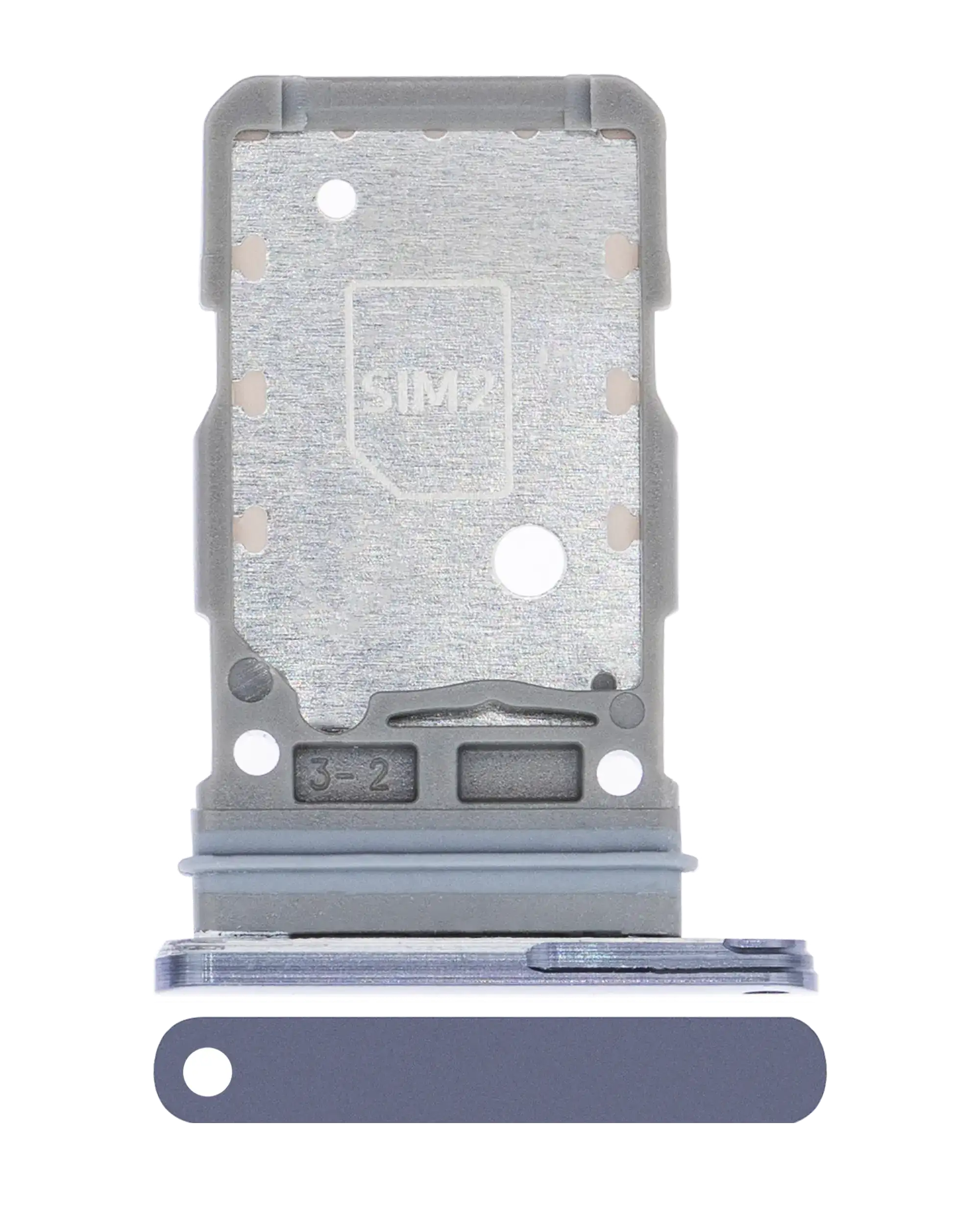 Samsung Galaxy S21 Ultra ile Uyumlu Çift Sim Kart Tepsisi (Phantom Mavi)