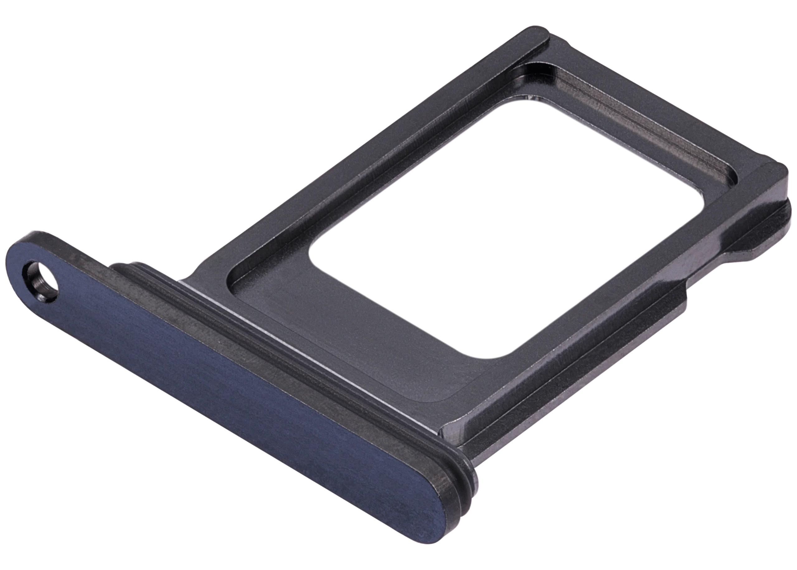 İphone 15 Pro Max ile Uyumlu Tek Sim Kart Tepsisi (Mavi Titanyum)