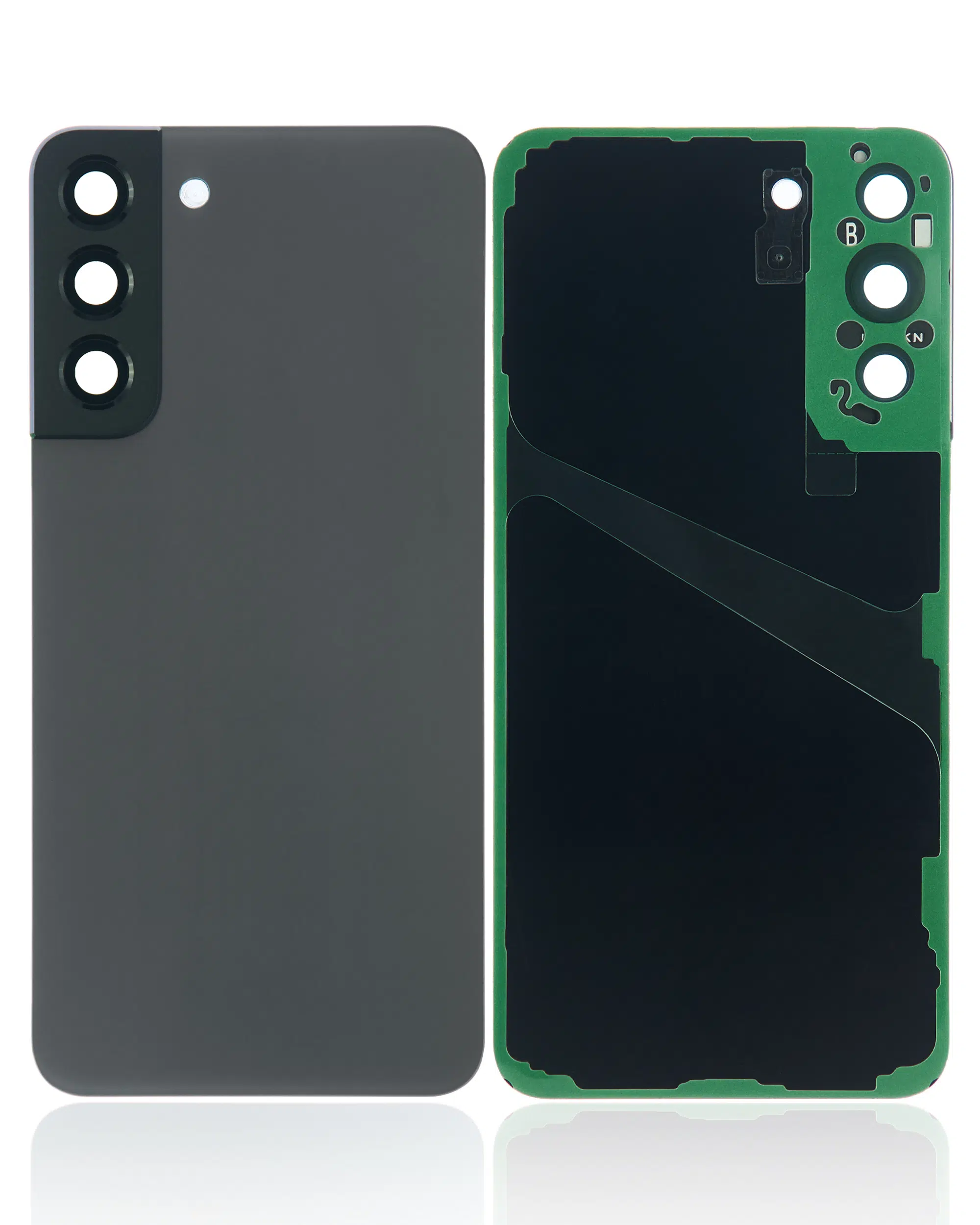 Samsung Galaxy S22 Plus 5G İle Uyumlu Kamera Lensli Arka Kapak Camı (Logosuz) (Satış Sonrası Ürün) 