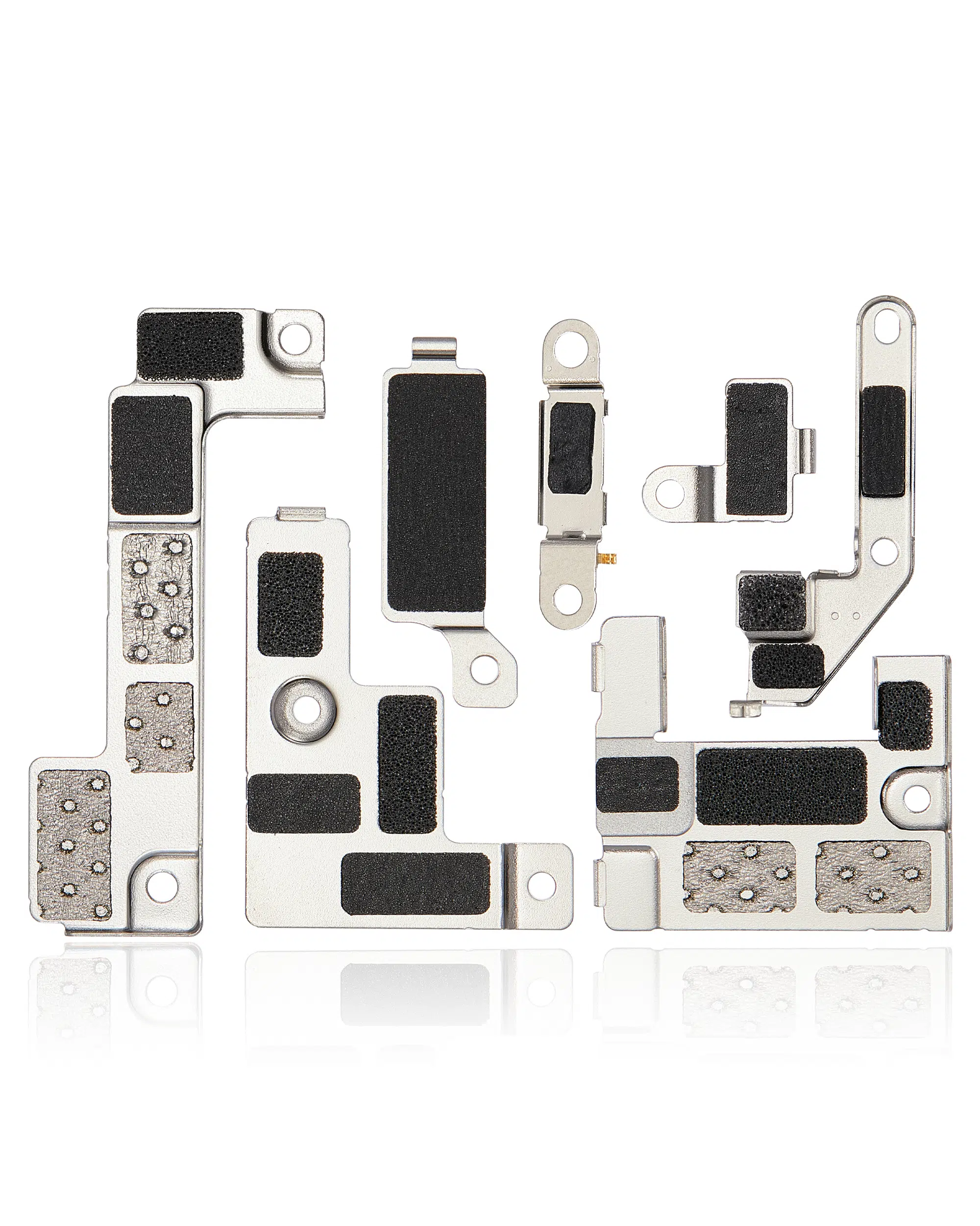 İphone 14 Plus ile Uyumlu Küçük Metal Braket ve Vidalar (Anakart Üzerinde)