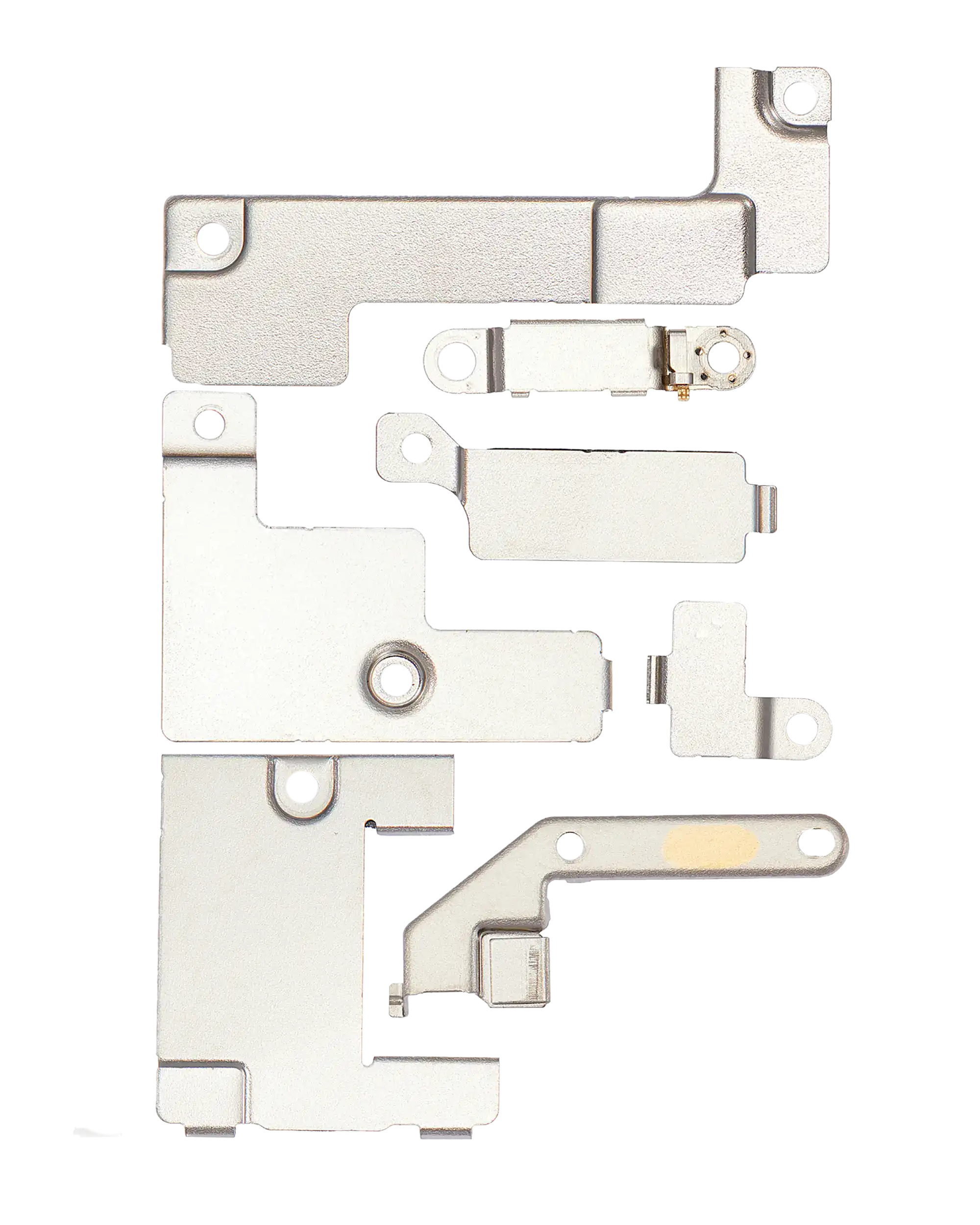 İphone 14 Plus ile Uyumlu Küçük Metal Braket ve Vidalar (Anakart Üzerinde)