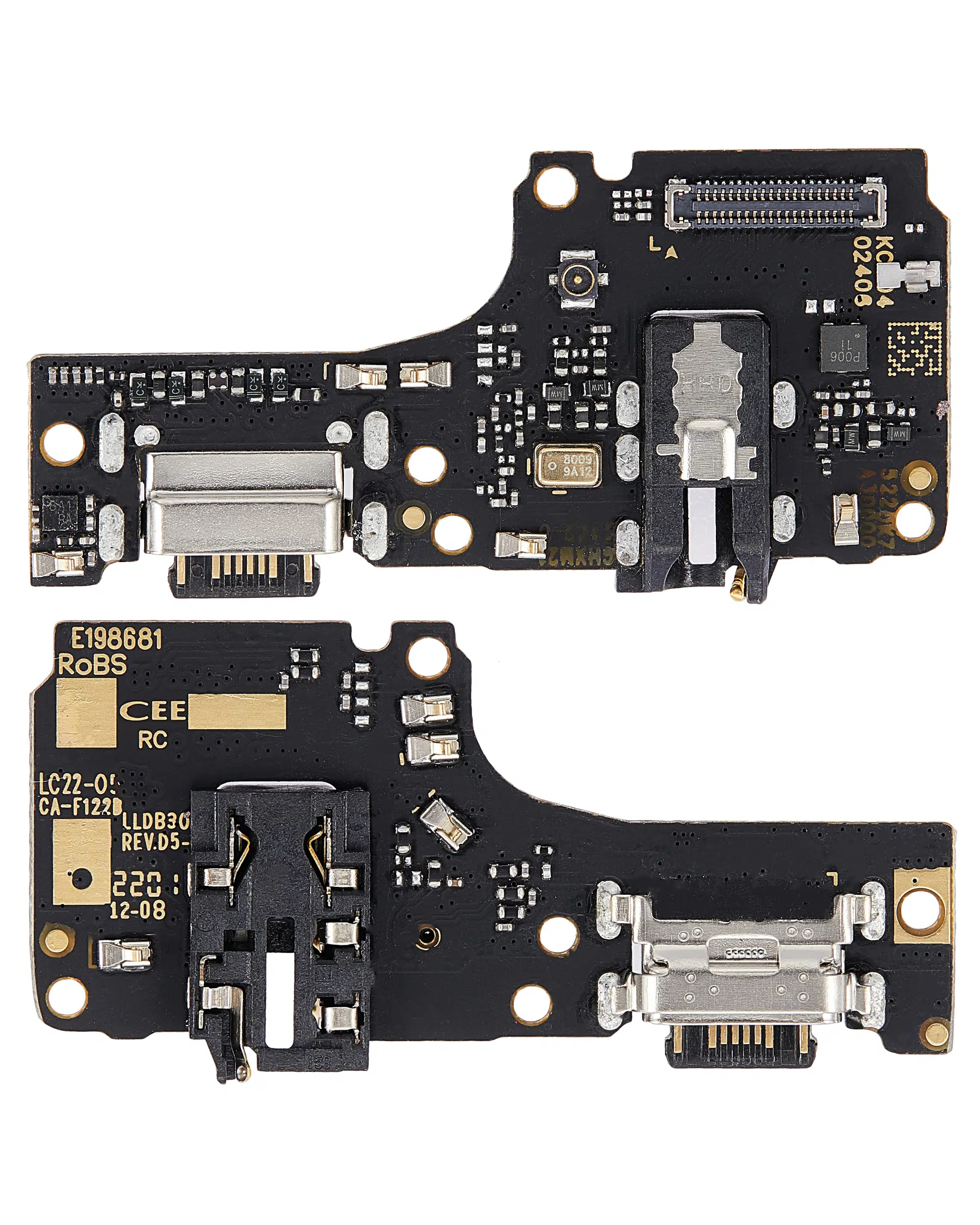 Xiaomi Redmi Note 10 İle Uyumlu PCB Kartı ile Şarj Bağlantı Noktası