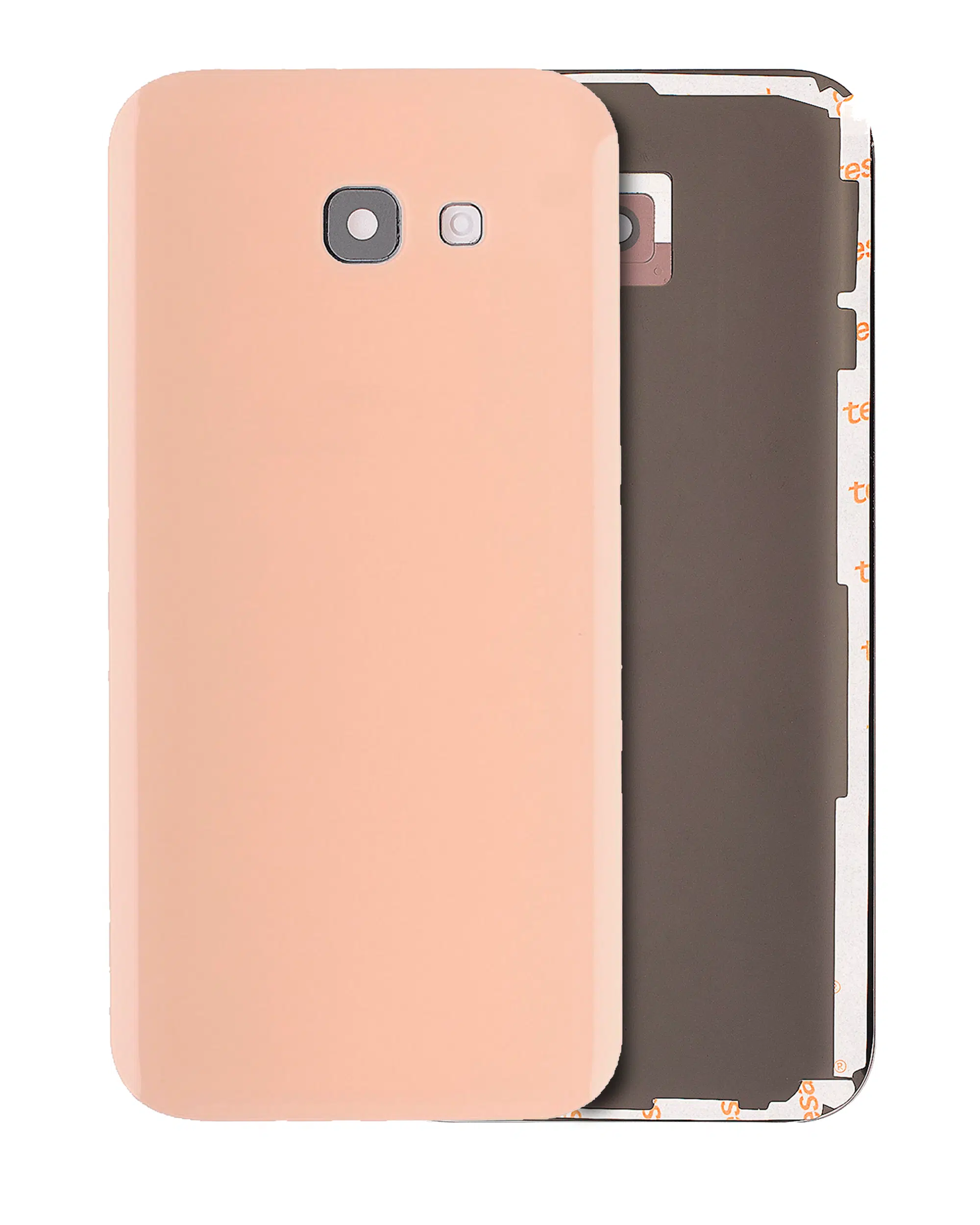 Samsung Galaxy A5 (A520 / 2017) Uyumlu Arka Kapak Camı (Pembe) 