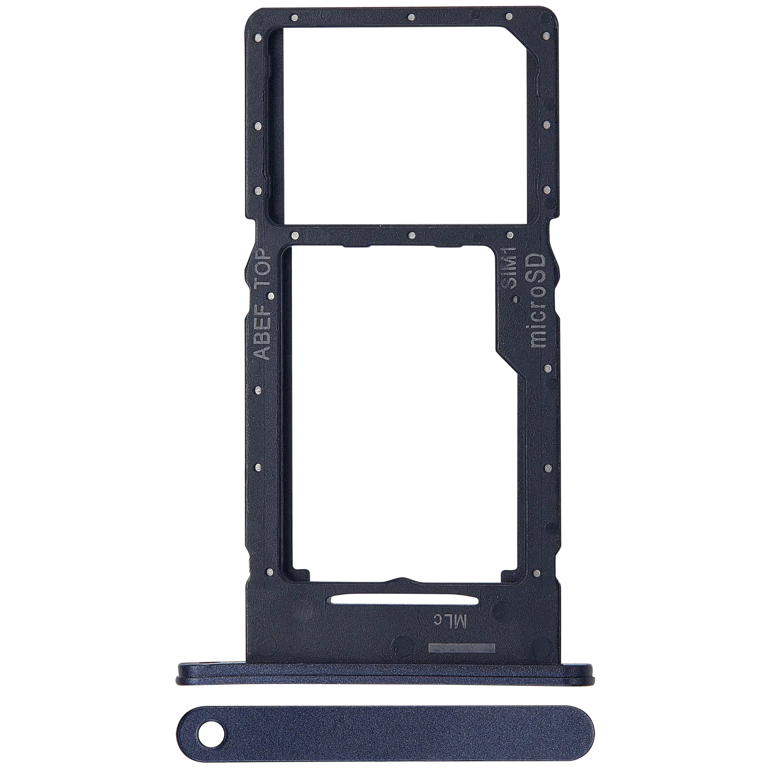 Samsung Galaxy A25 5G  İle Uyumlu Çift Sim Kart Tepsisi  (A256 / 2023) (Siyah)