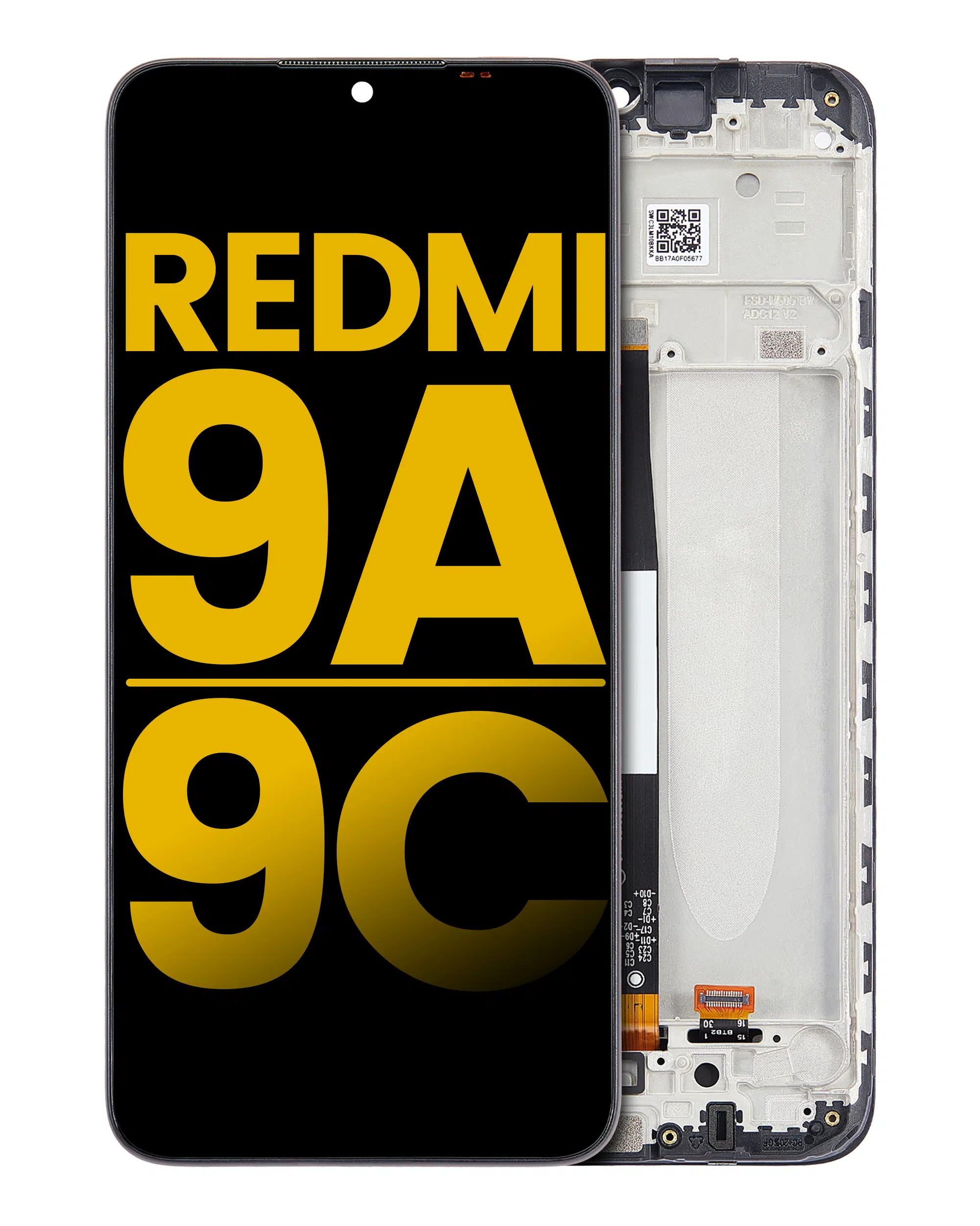 Xiaomi POCO C31 İle Uyumlu Çerçeveli Ekran Dokunmatik (%100 Orijinal Ürün)