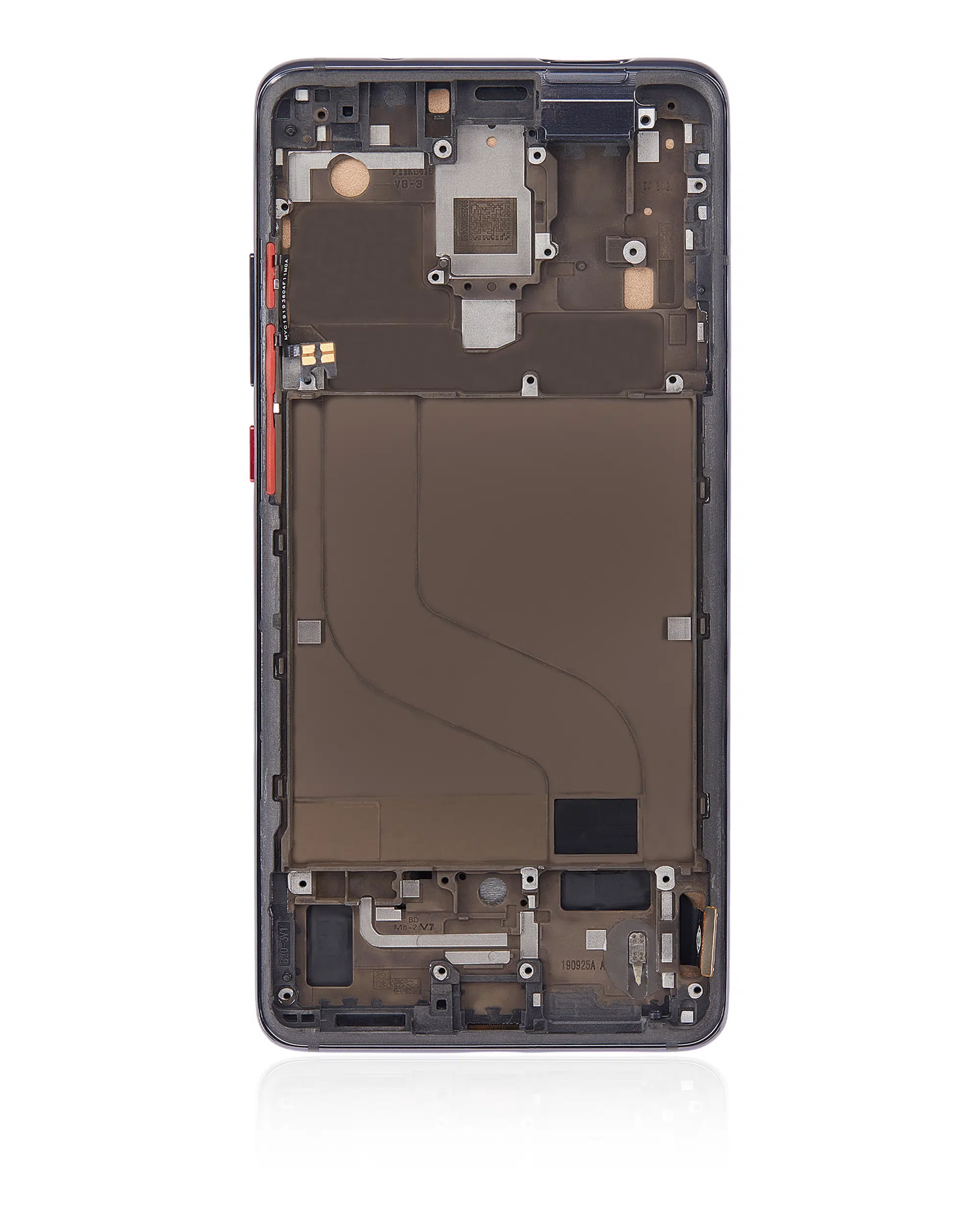 Xiaomi Redmi K20 İle Uyumlu Çerçeveli Ekran Dokunmatik (Siyah) (Oled)