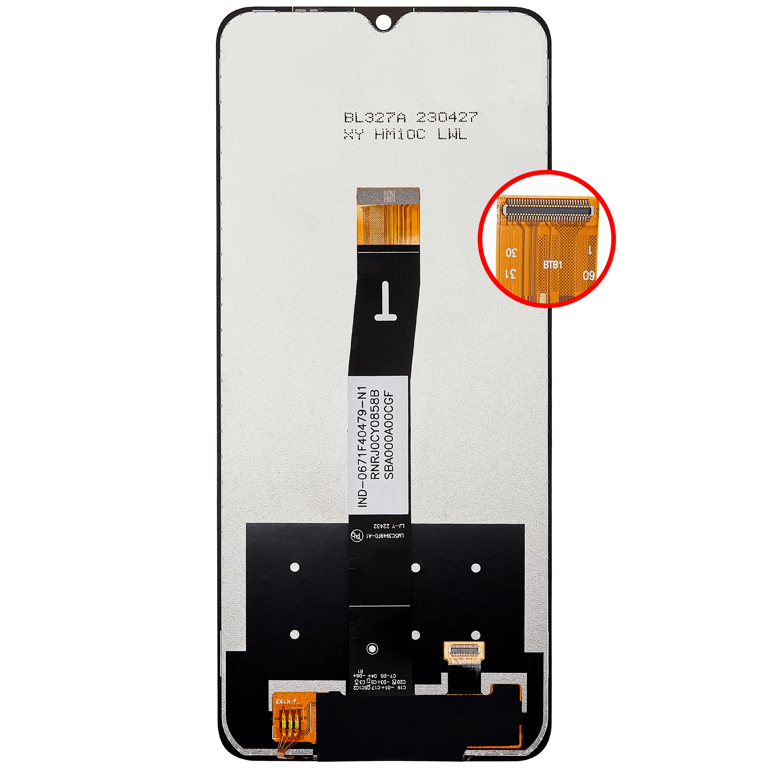 Xiaomi Redmi 11A ile Uyumlu Çerçevesiz Ekran Dokunmatik (A Kalite)