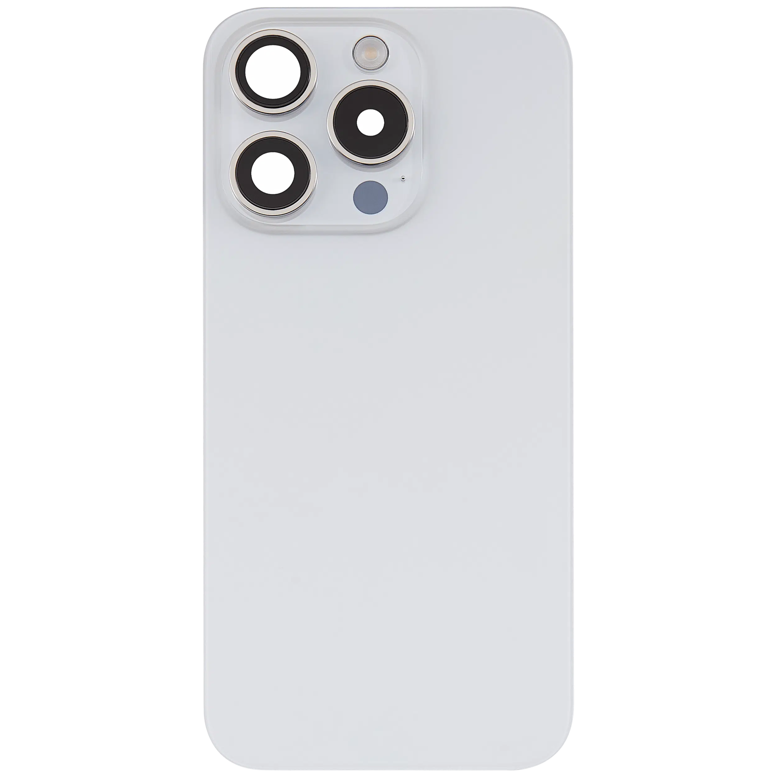 İphone 15 Pro İle Uyumlu Arka Cam Kapak Çelik Plakalı Kablosuz NFC Şarjlı MagSafe Mıknatıslı
