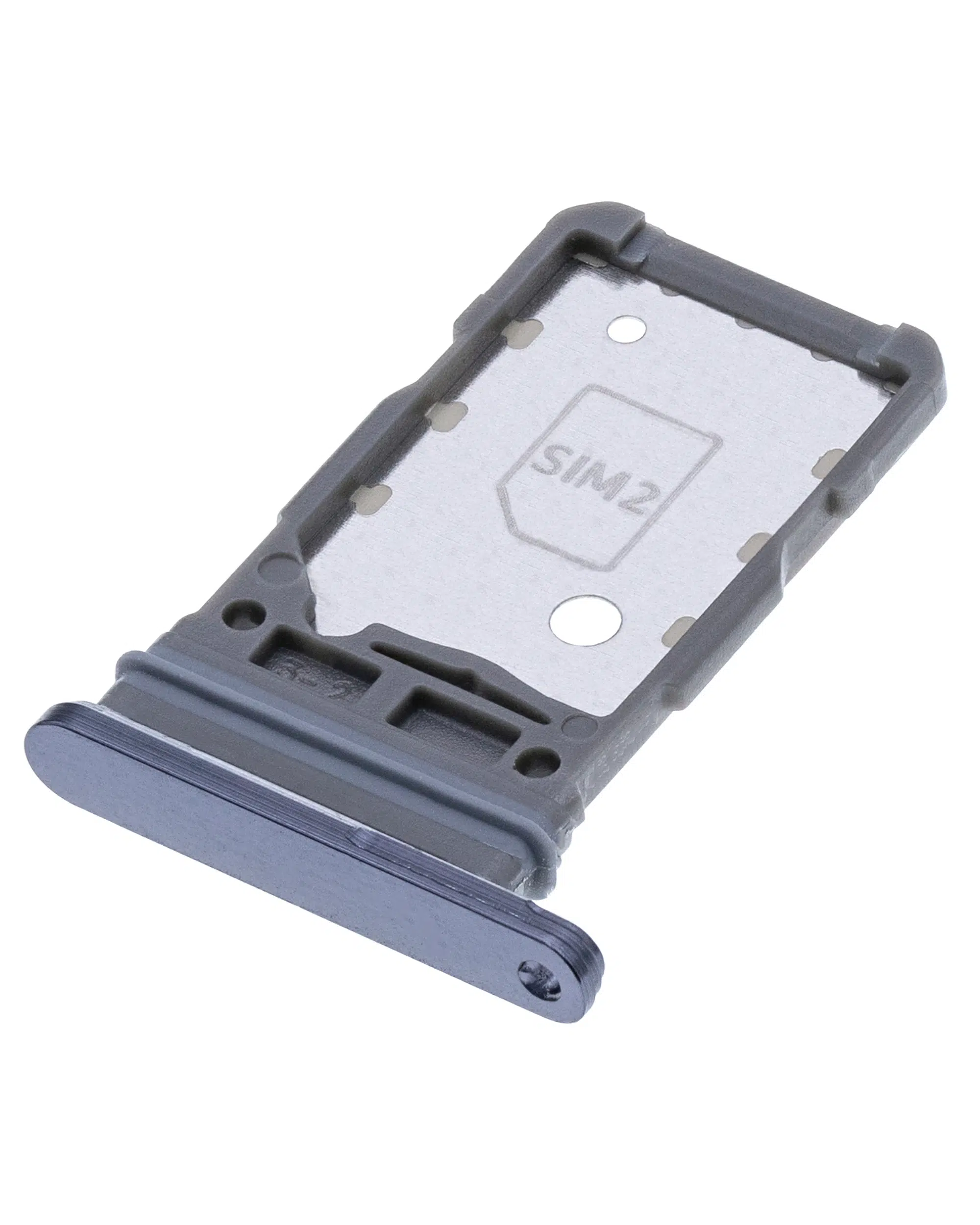 Samsung Galaxy S21 Ultra ile Uyumlu Çift Sim Kart Tepsisi (Phantom Mavi)