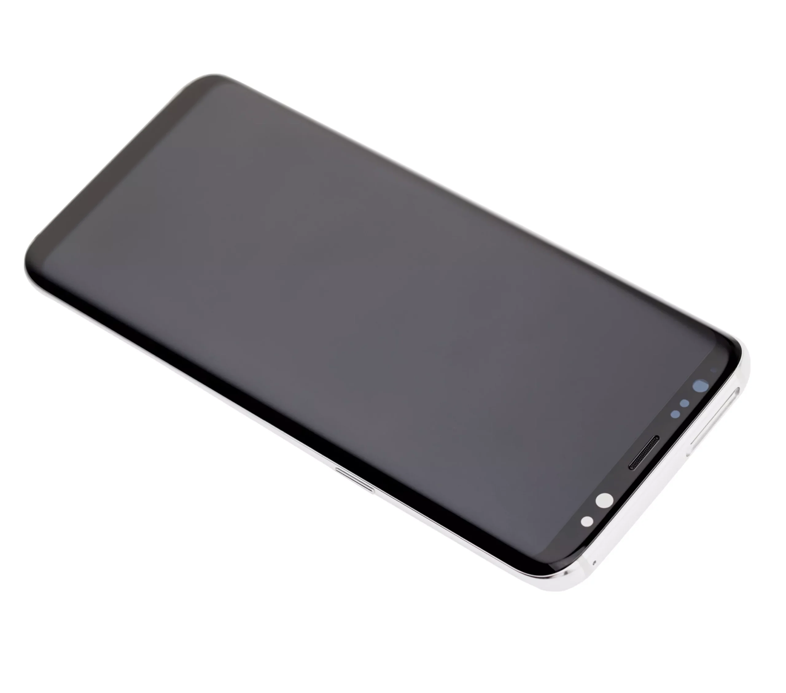 Samsung Galaxy S8 İle Uyumlu Çerçeveli OLED Montajı (Servis Paketi) (Arktik Gümüş) 