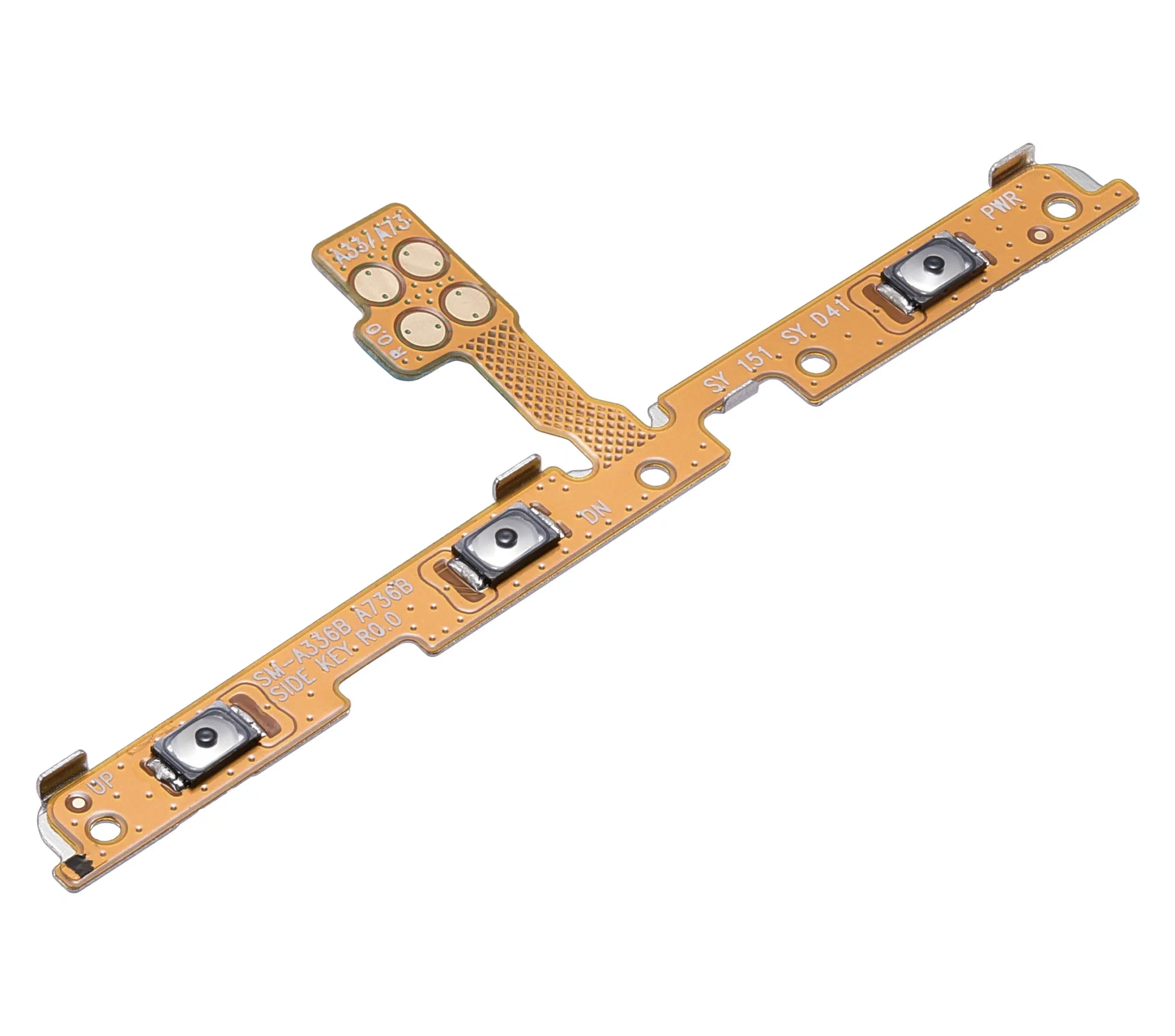 Güç Düğmesi Filmi Kablo Uyumlu Samsung Galaxy A73 5G (A736 / 2022) / A33 5G (A336 / 2022) / ... 