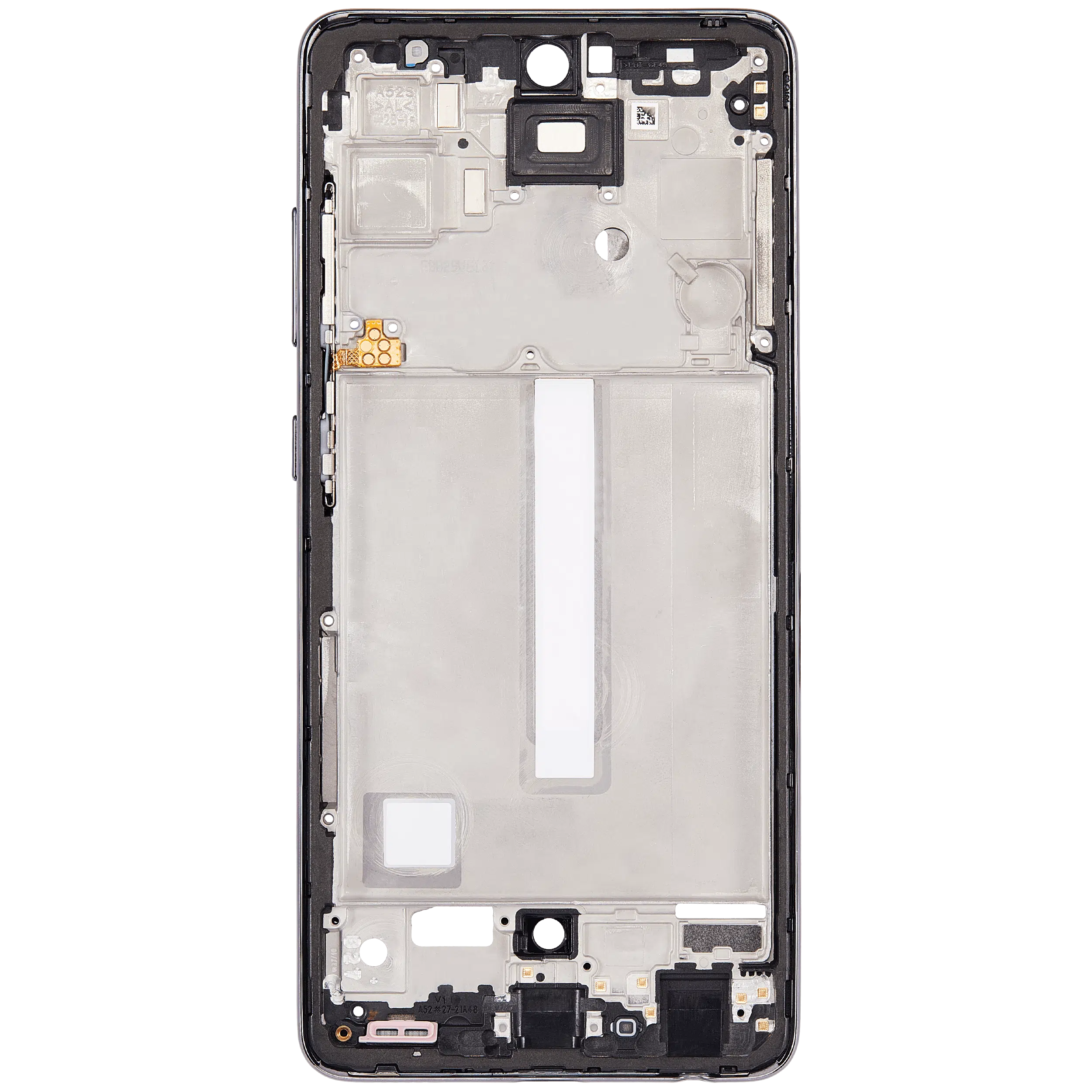 Samsung Galaxy A52 4G (A525 / 2021) / A52 5G (A526 / 2021) / A52S 5 İle Uyumlu Orta Çerçeve Muhafaza... 