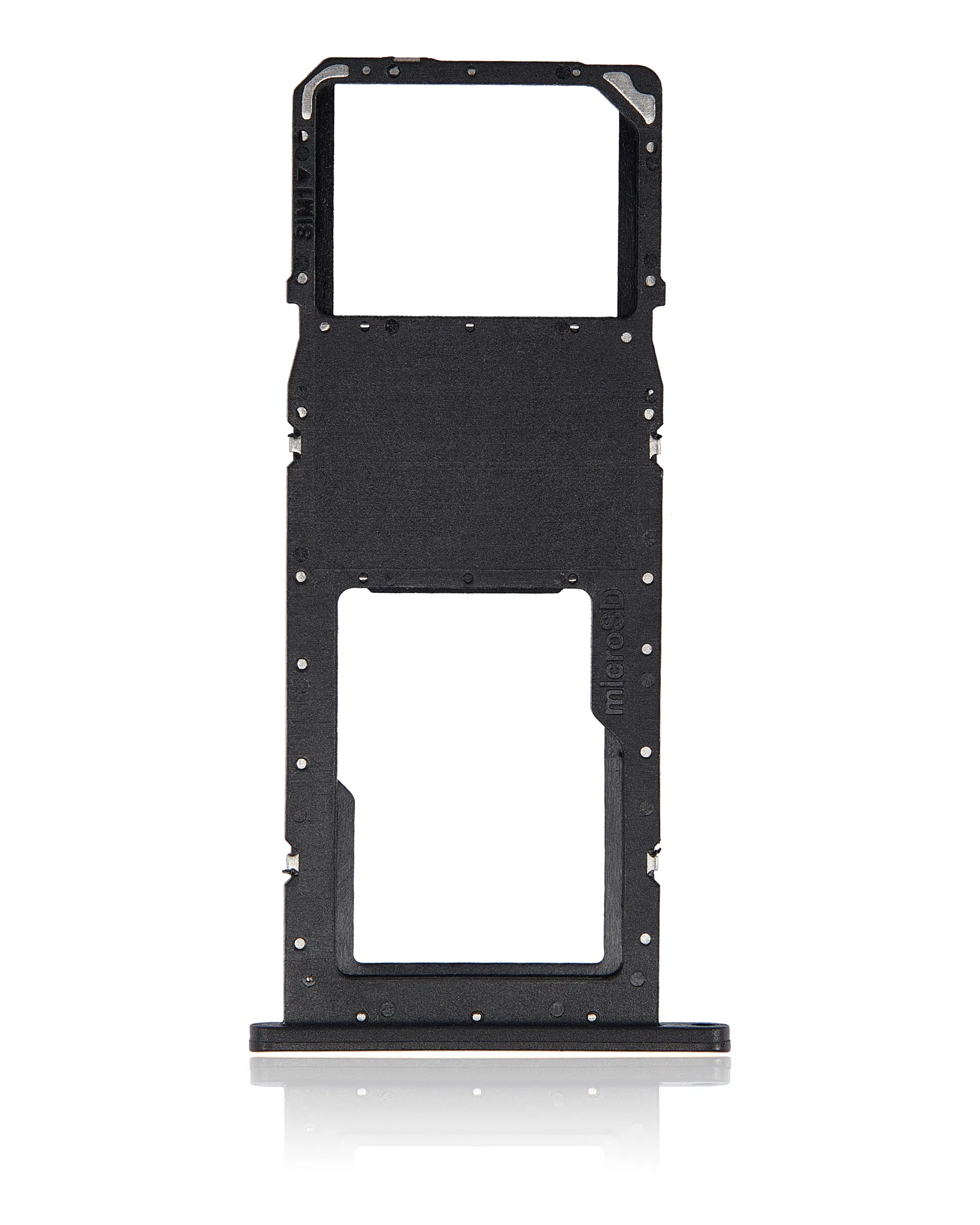 Samsung Galaxy A02S (A025 / 2020) / A03 (A035 / 2021) (Siyah) ile Uyumlu Tek Sim Kart Tepsisi 
