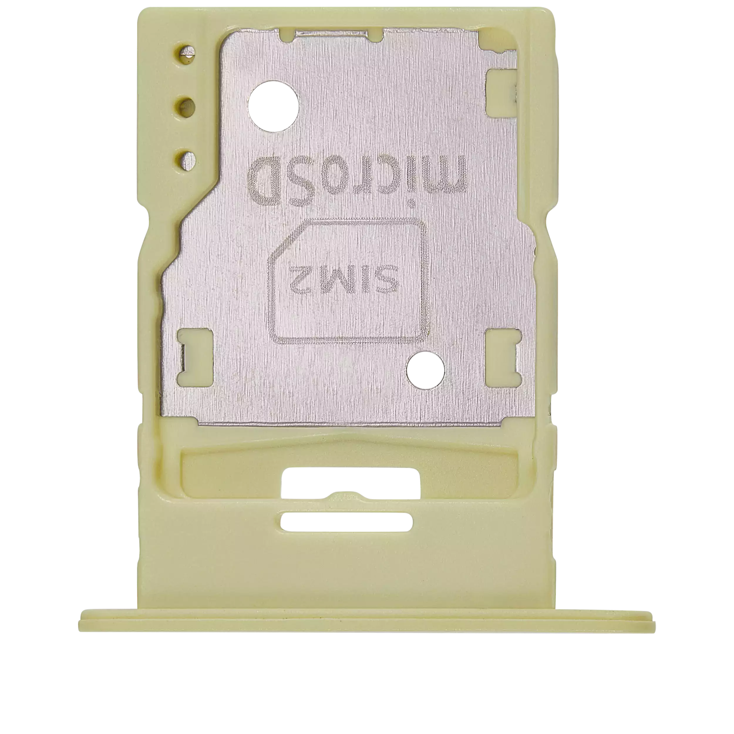 Samsung Galaxy A15 (A155 / 2023) (Kişilik Sarı) ile Uyumlu Çift Sim Kart Tepsisi 