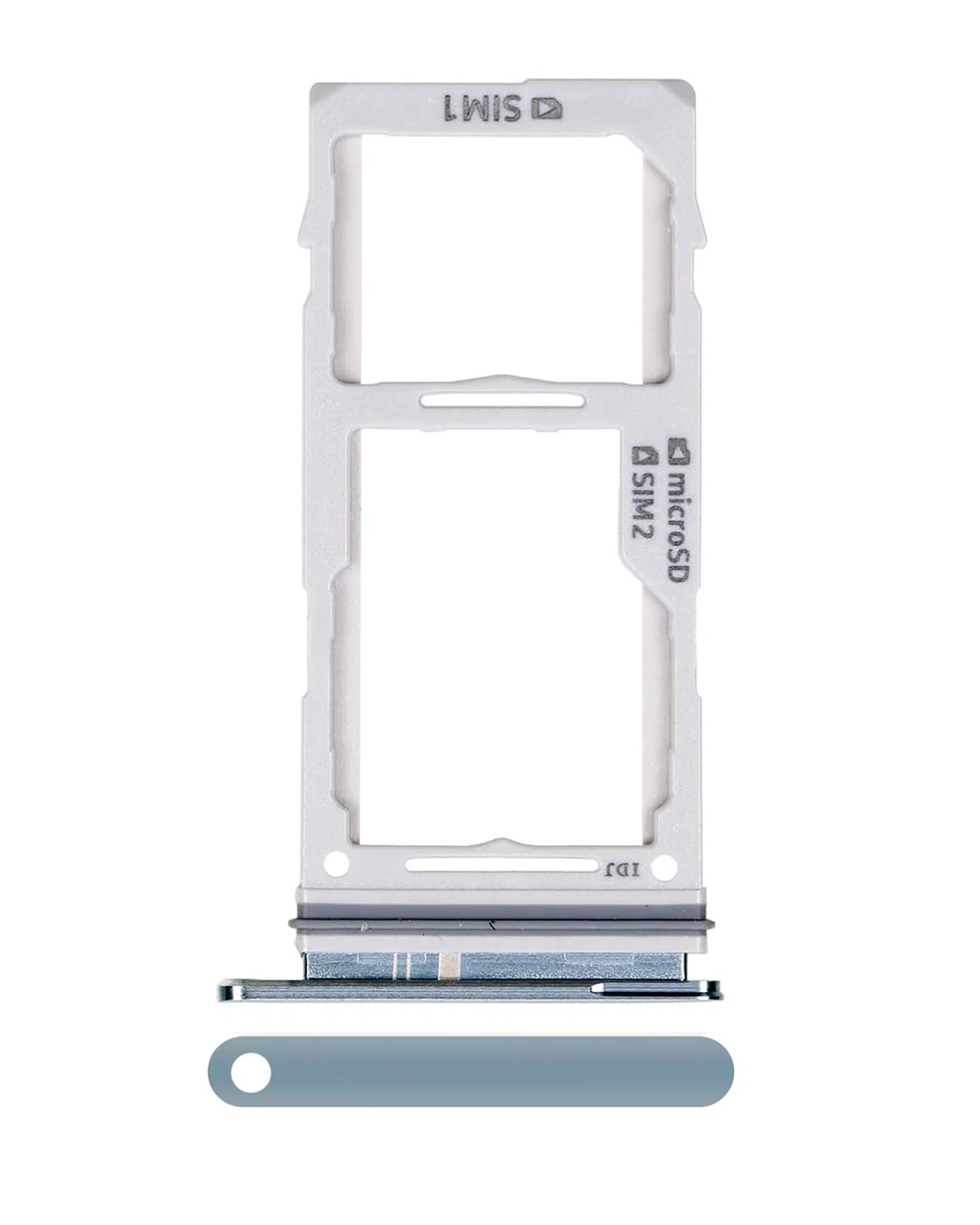 Samsung Galaxy S10 / S10 Plus / S10E (Prizma Mavisi) ile Uyumlu Çift Sim Kart Tepsisi 
