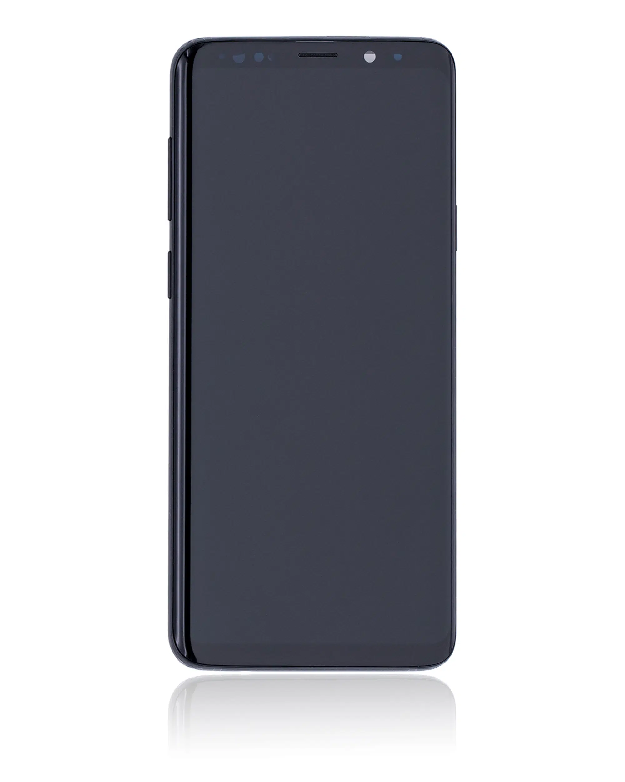 Samsung Galaxy S9 Plus ile Uyumlu Çerçeveli OLED Ekranı(Leke: D Sınıfı) (Gece ​​Yarısı Siyahı) 