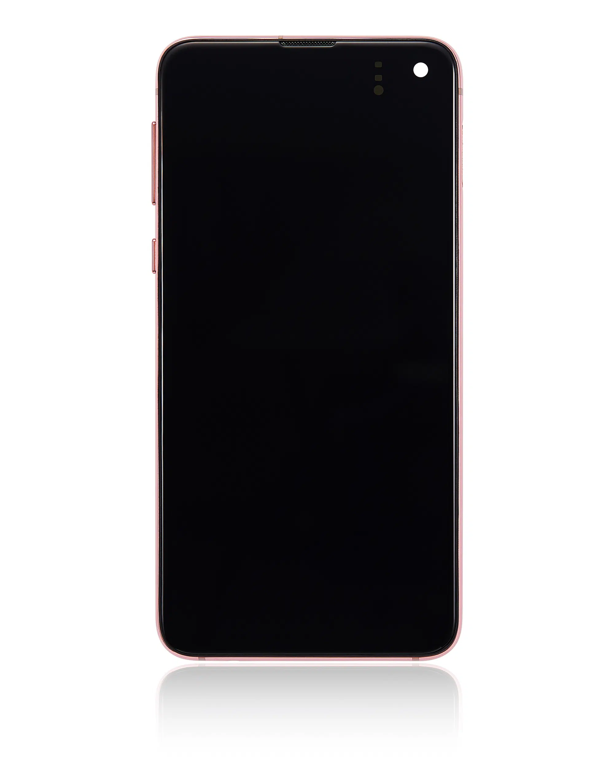 Samsung Galaxy S10E İle Uyumlu Ekran Dokunmatik Çerçeveli (Flamingo Pembesi) %100 Orijinal Ürün