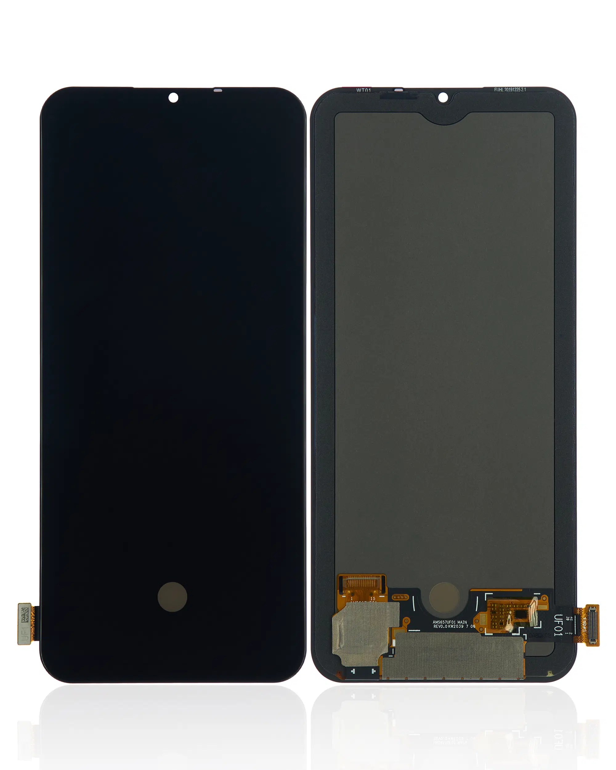 Xiaomi Mi 10 Lite 5G ile Uyumlu Çerçevesiz Ekran Dokunmatik (%100 Orijinal Ürün)
