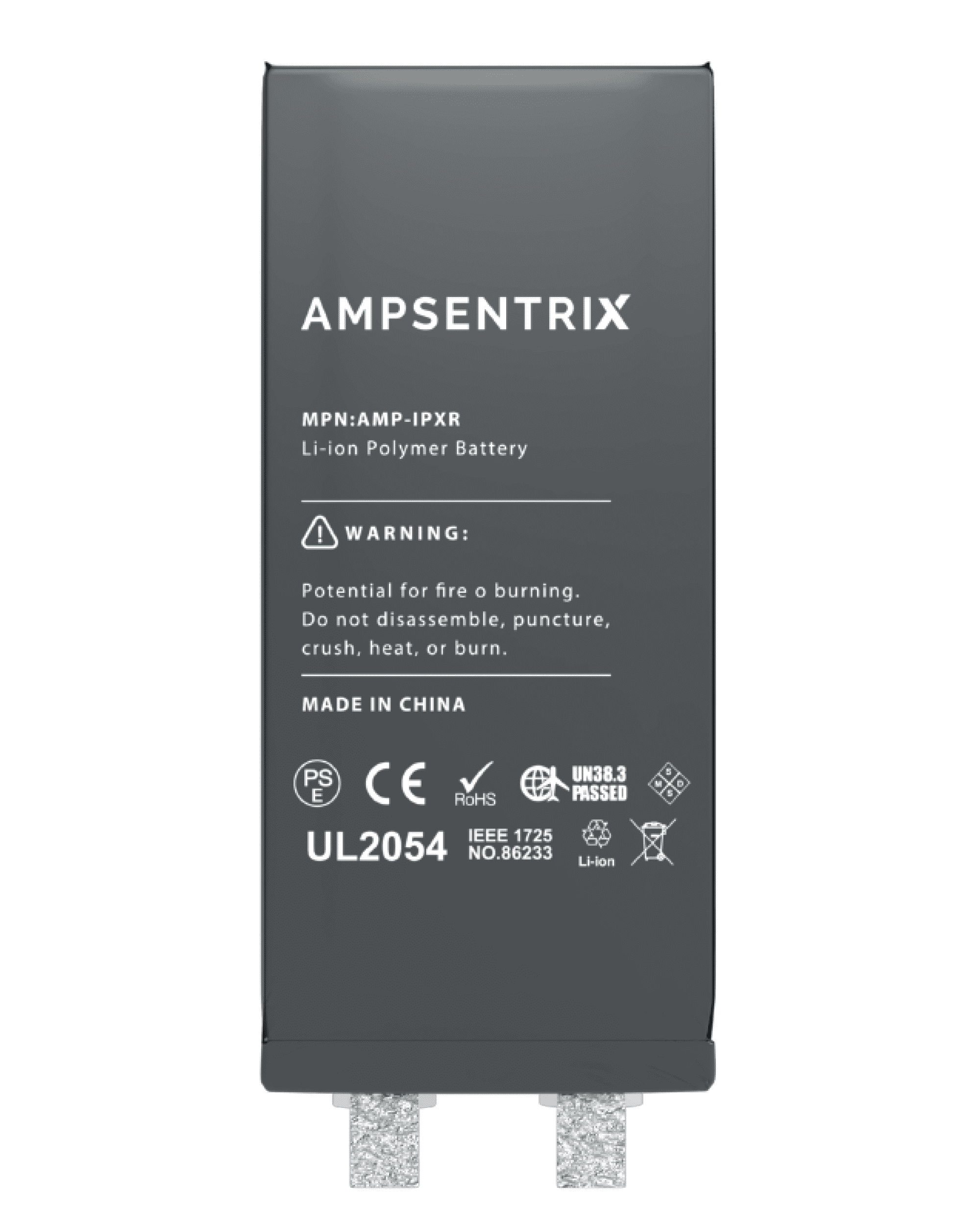 İphone XR ile Uyumlu Batarya Pil Garantili (Punta Kaynağı Gerekli) (AmpSentrix Core Extended)