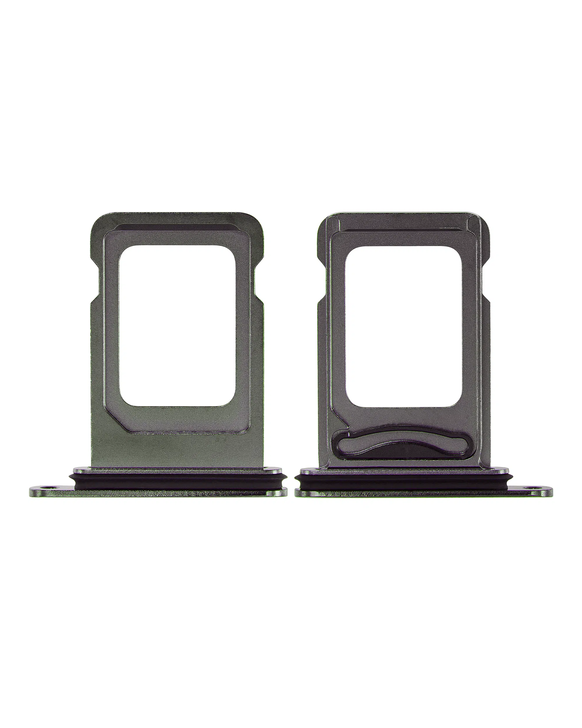 İphone 11 Pro ile Uyumlu Çift Sim Kart Tepsisi (Yeşil)