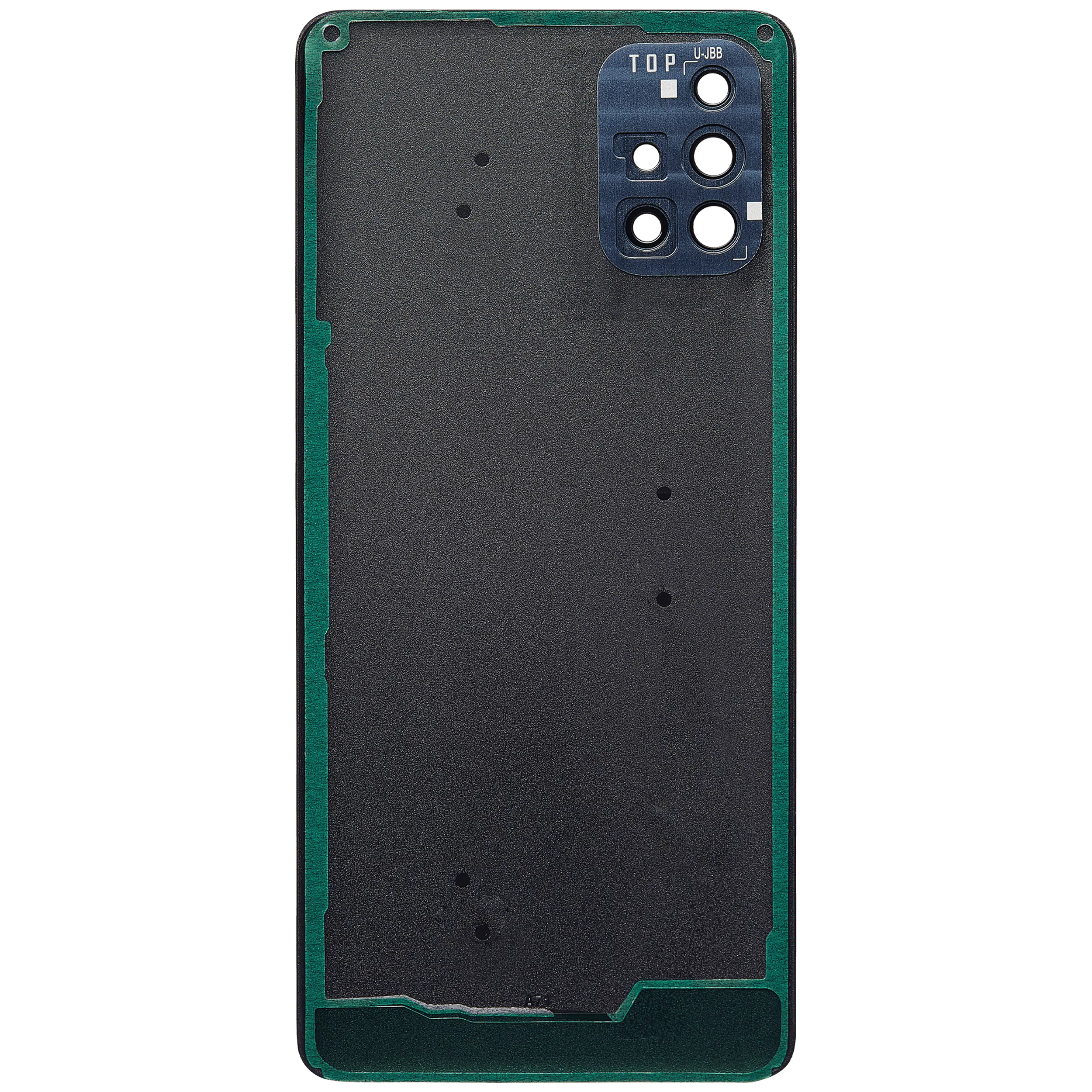 Arka kapak Camı Kamera Lensli Samsung Galaxy A71 (A715 / 2020) (Aftermarket Plus) ile Uyumlu... 