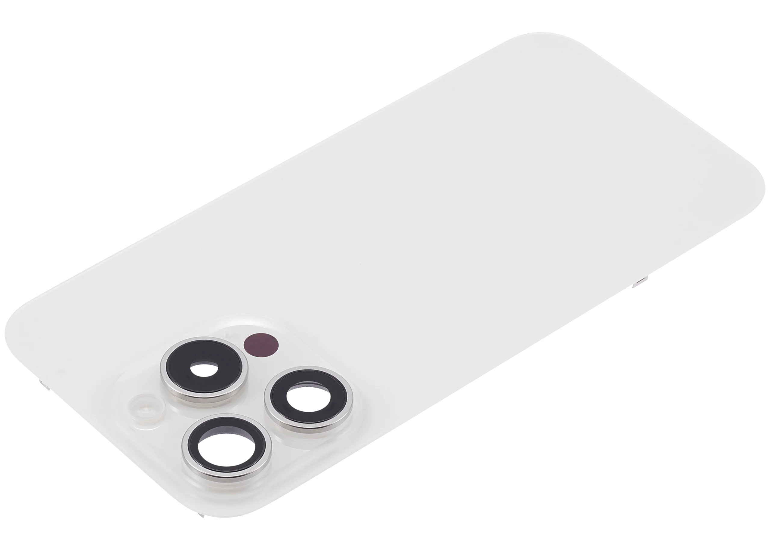 İphone 15 Pro İle Uyumlu Arka Cam Kapak Çelik Plakalı Kablosuz NFC Şarjlı MagSafe Mıknatıslı
