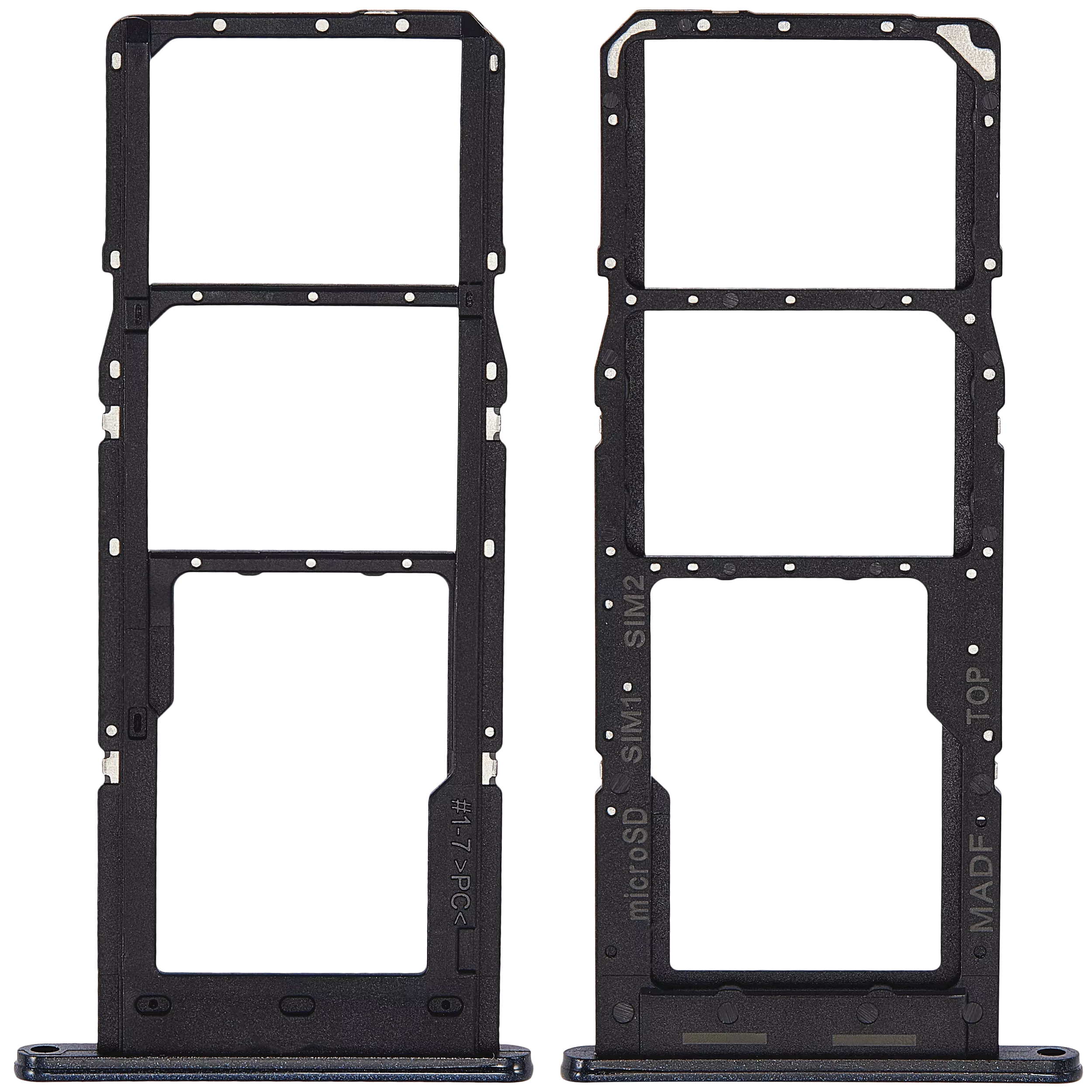 Samsung Galaxy M14 İle Uyumlu Çift Sim Kart Tepsisi (M146 / 2023) (Lacivert)