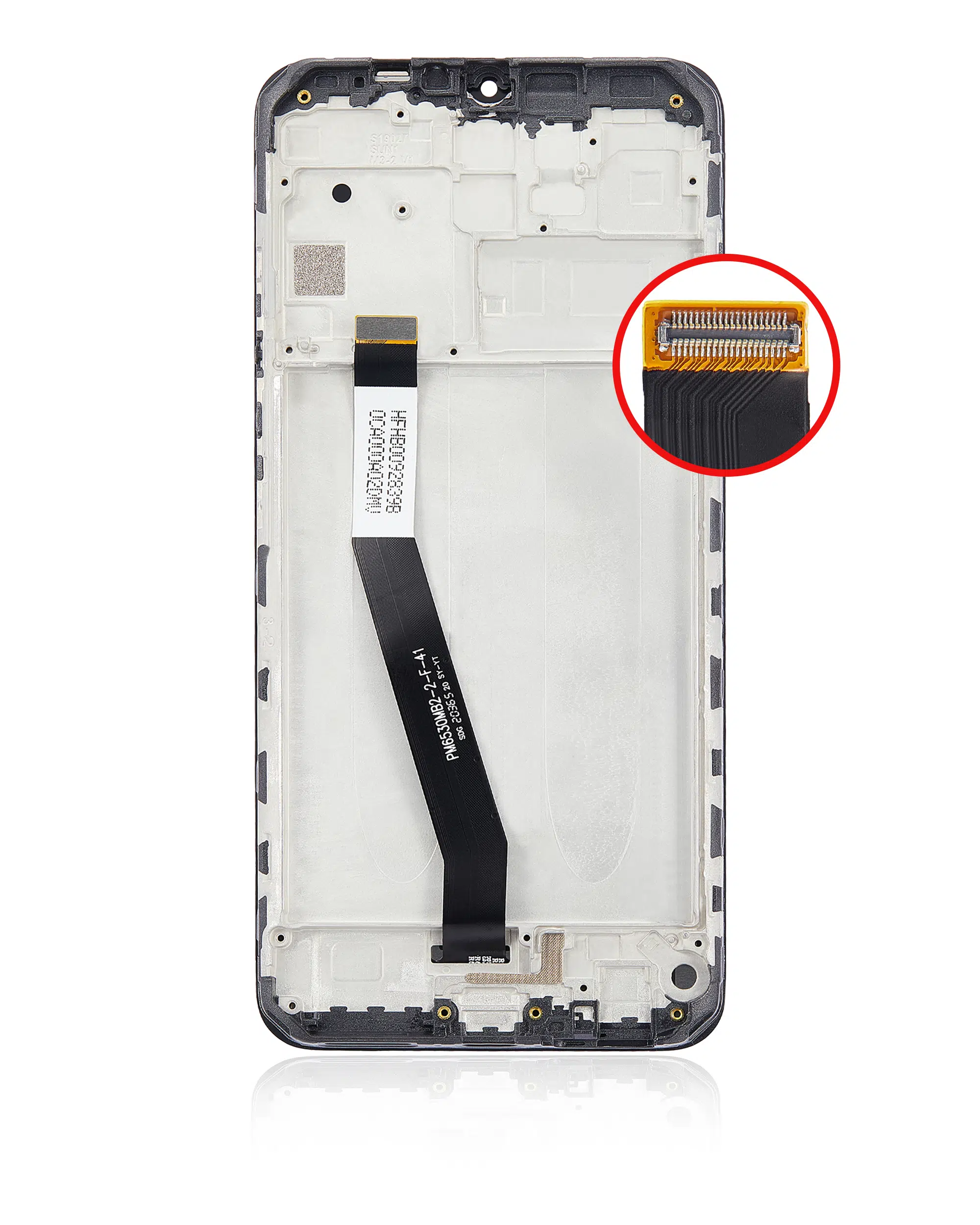 Xiaomi Poco M2 İle Uyumlu Ekran Dokunmatik Çerçeveli (%100 Orijinal Ürün)