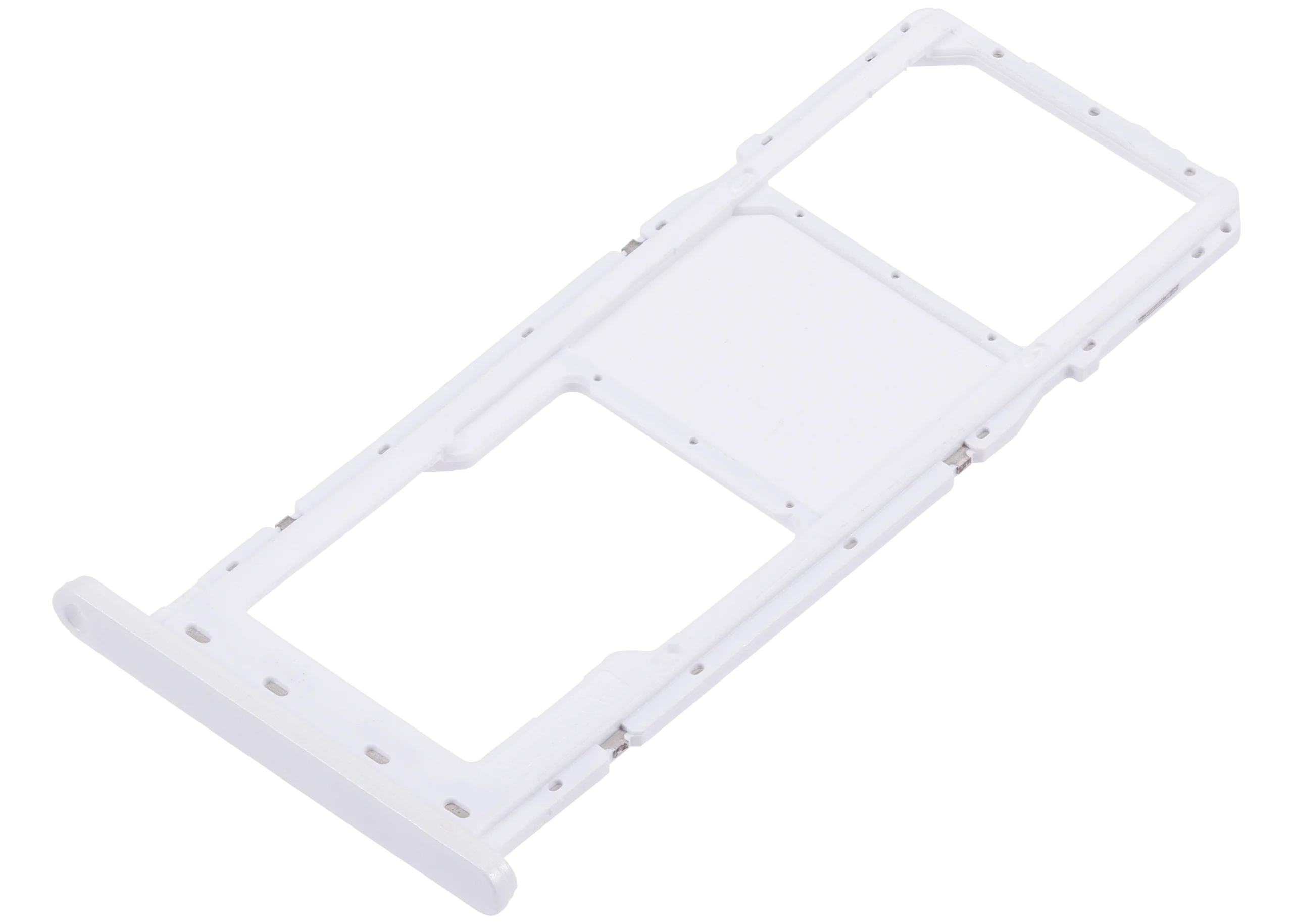 Samsung Galaxy A03S (A037F / 2021) (Beyaz) ile Uyumlu Tek Sim Kart Tepsisi