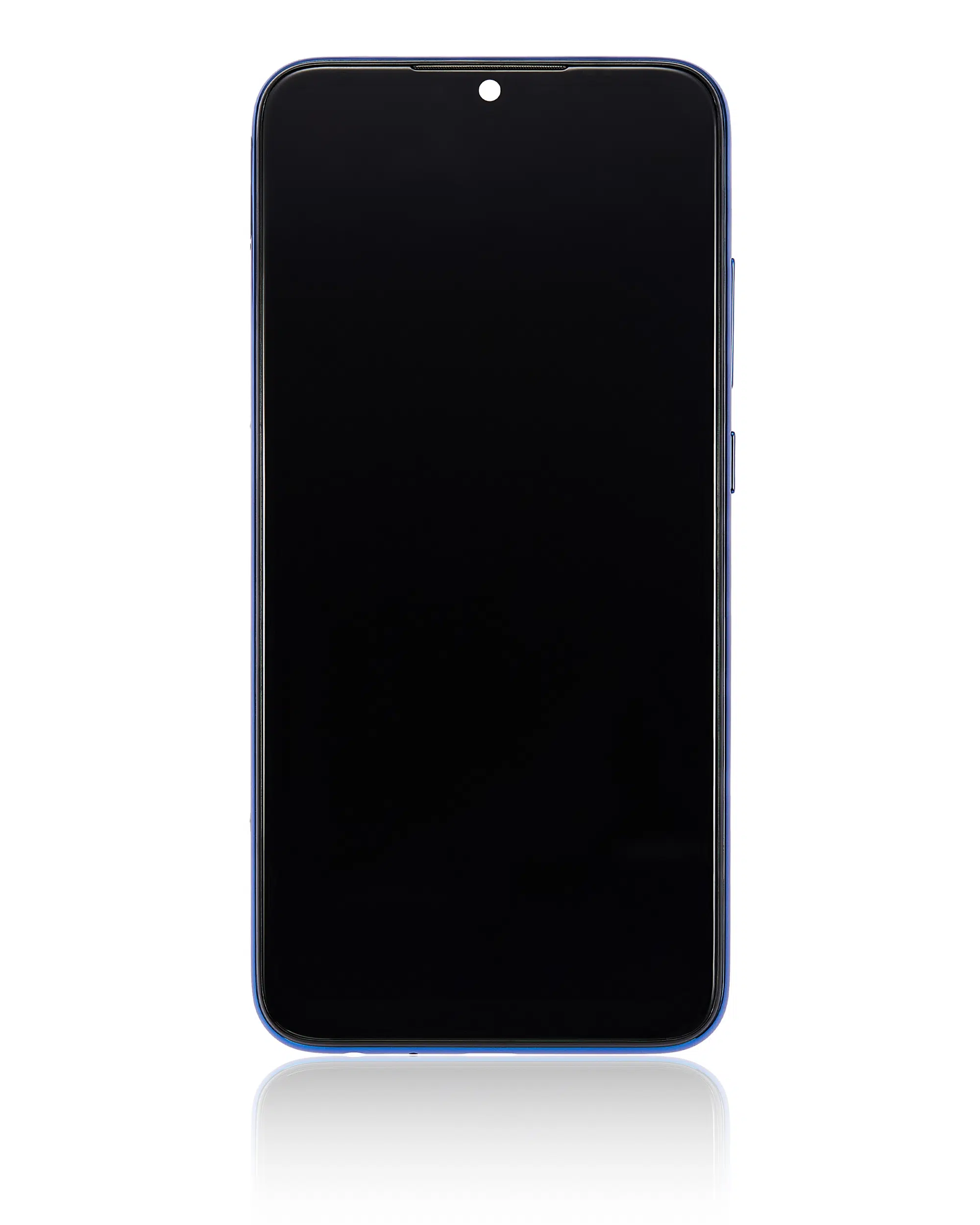 Xiaomi Redmi Note 8 İle Uyumlu Çerçeveli Ekran Dokunmatik Mavi (%100 Orijinal Ürün)