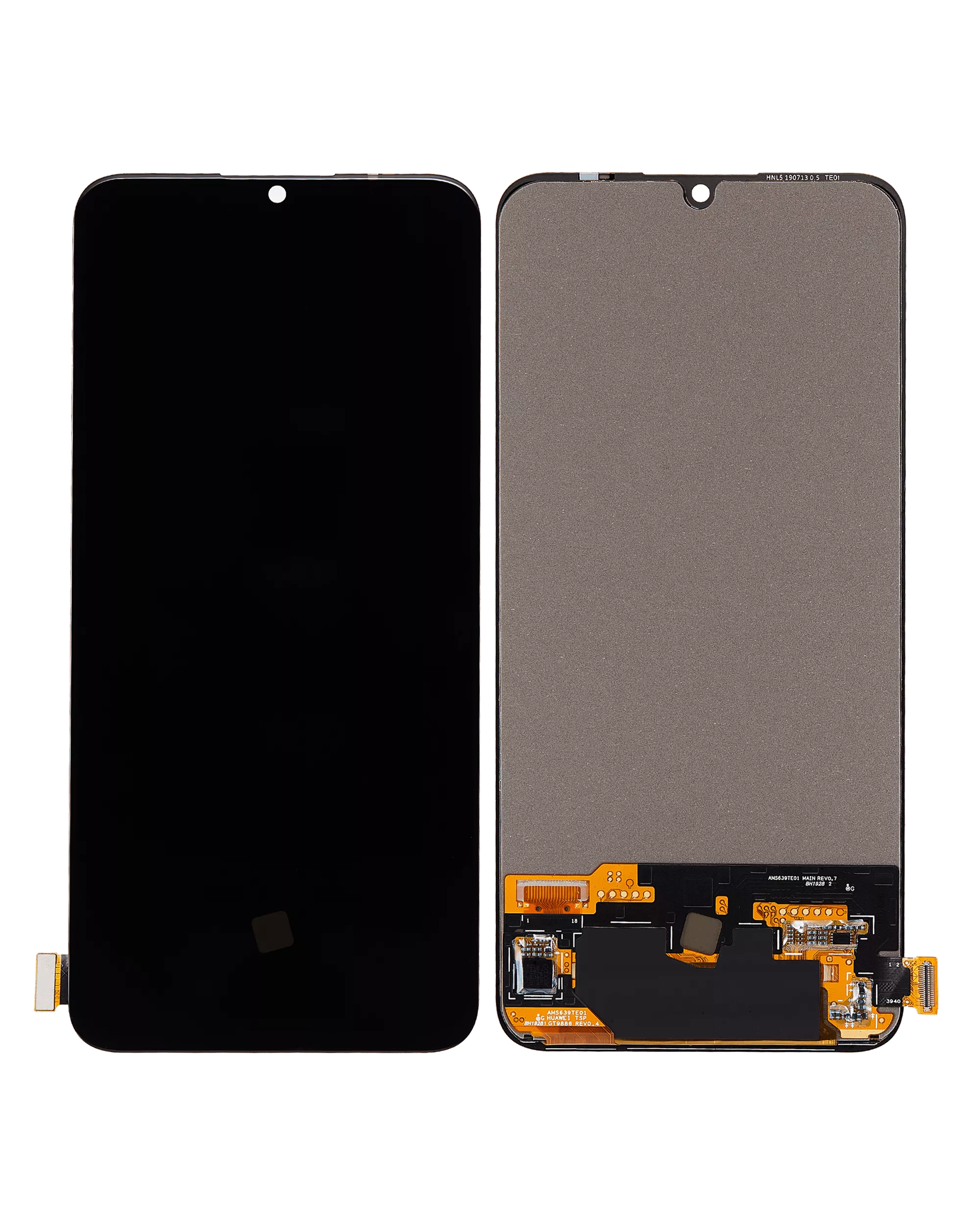 Huawei Nova 5 ile Uyumlu Çerçevesiz Ekran Dokunmatik