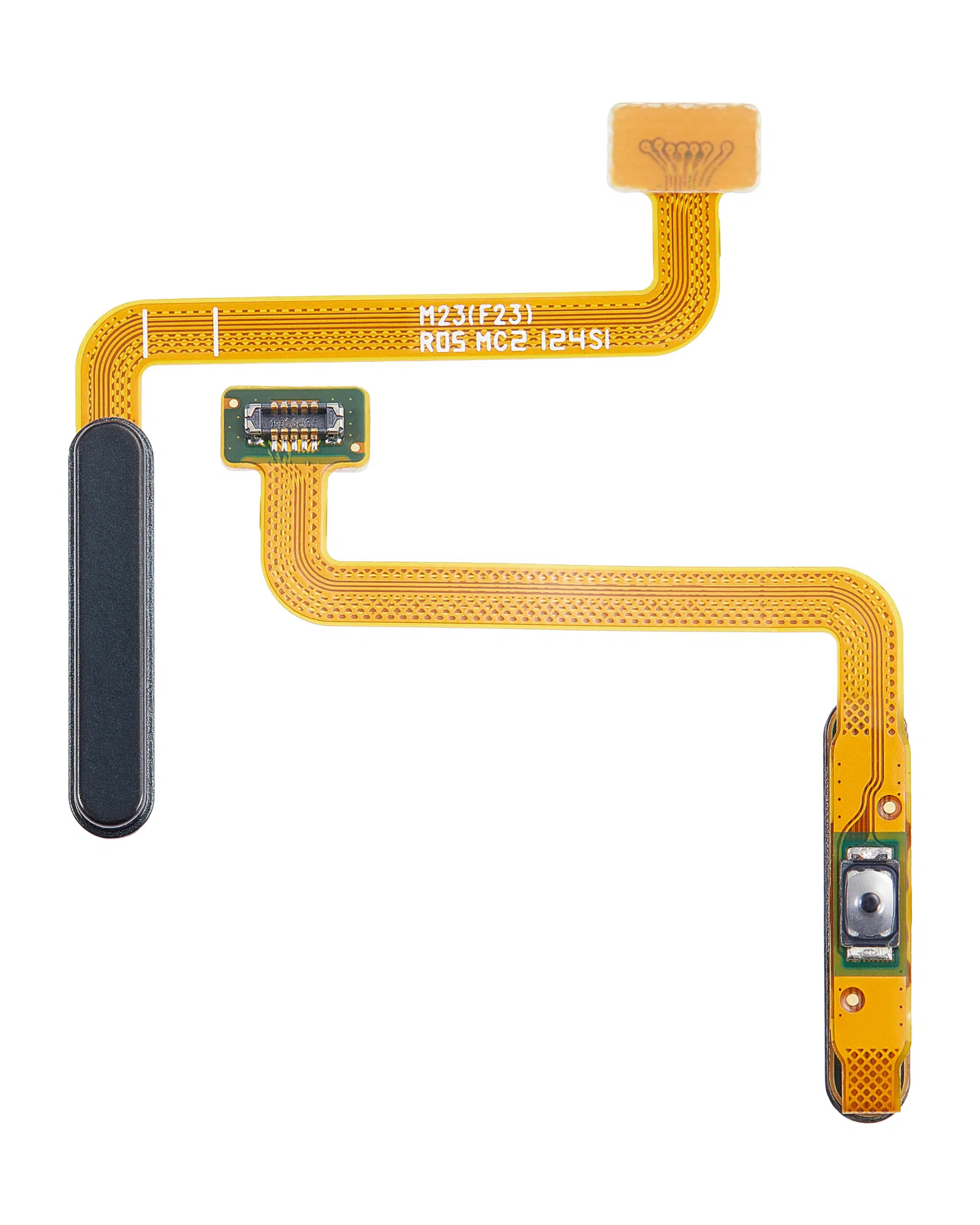 Samsung Galaxy M23 (M236 / 2022) (Siyah) ile Uyumlu Filmi Kablolu Parmak İzi Okuyucu 