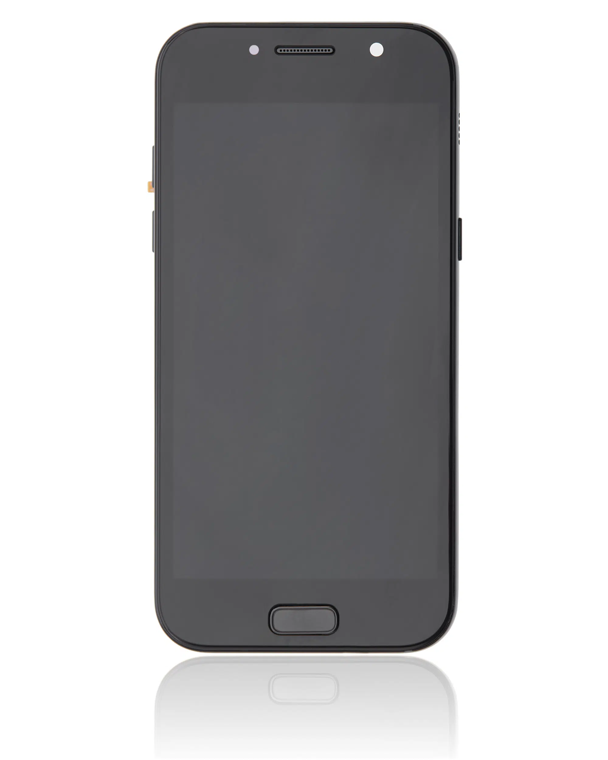 Samsung Galaxy A5 (A520 / 2017) (Aftermarket Plus) (Siyah) ile Uyumlu Çerçeveli OLED Montajı 