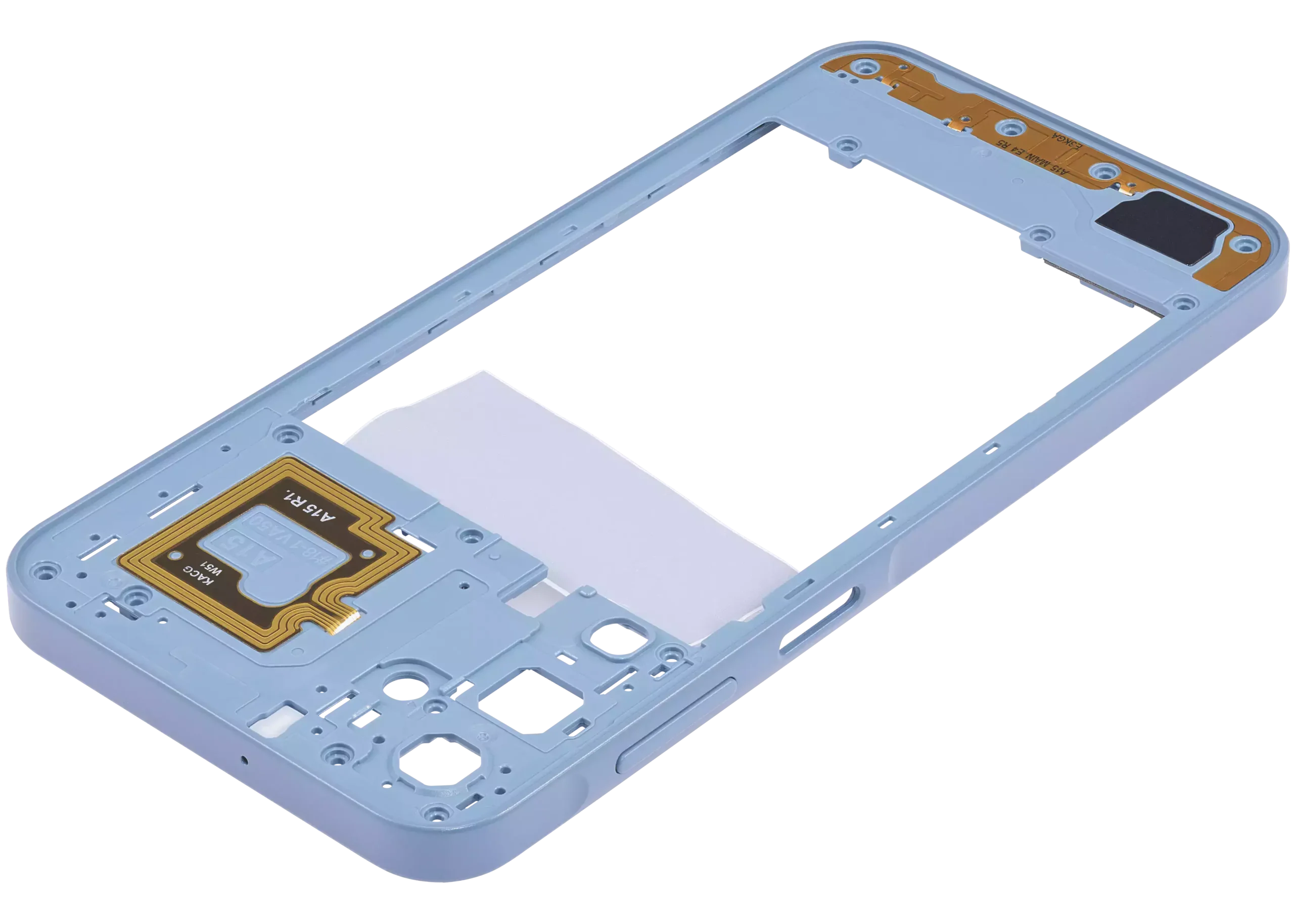 Samsung Galaxy A15 5G (A156 / 2023) (İyimser Mavi) ile Uyumlu Orta Çerçeve Muhafaza 