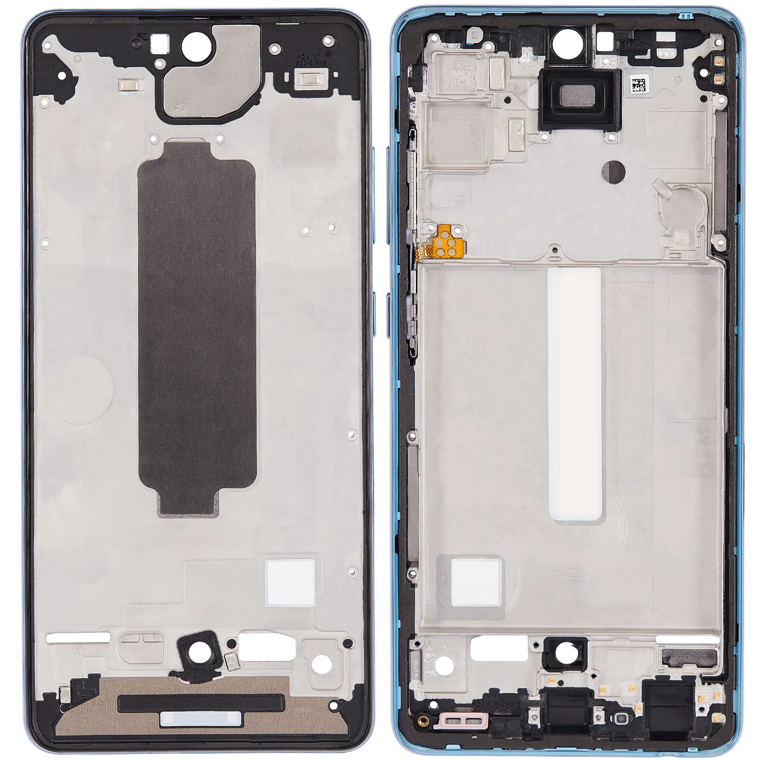 Samsung Galaxy A52 4G (A525 / 2021) / A52 5G (A526 / 2021) / A52S 5 İle Uyumlu Orta Çerçeve Muhafaza... 