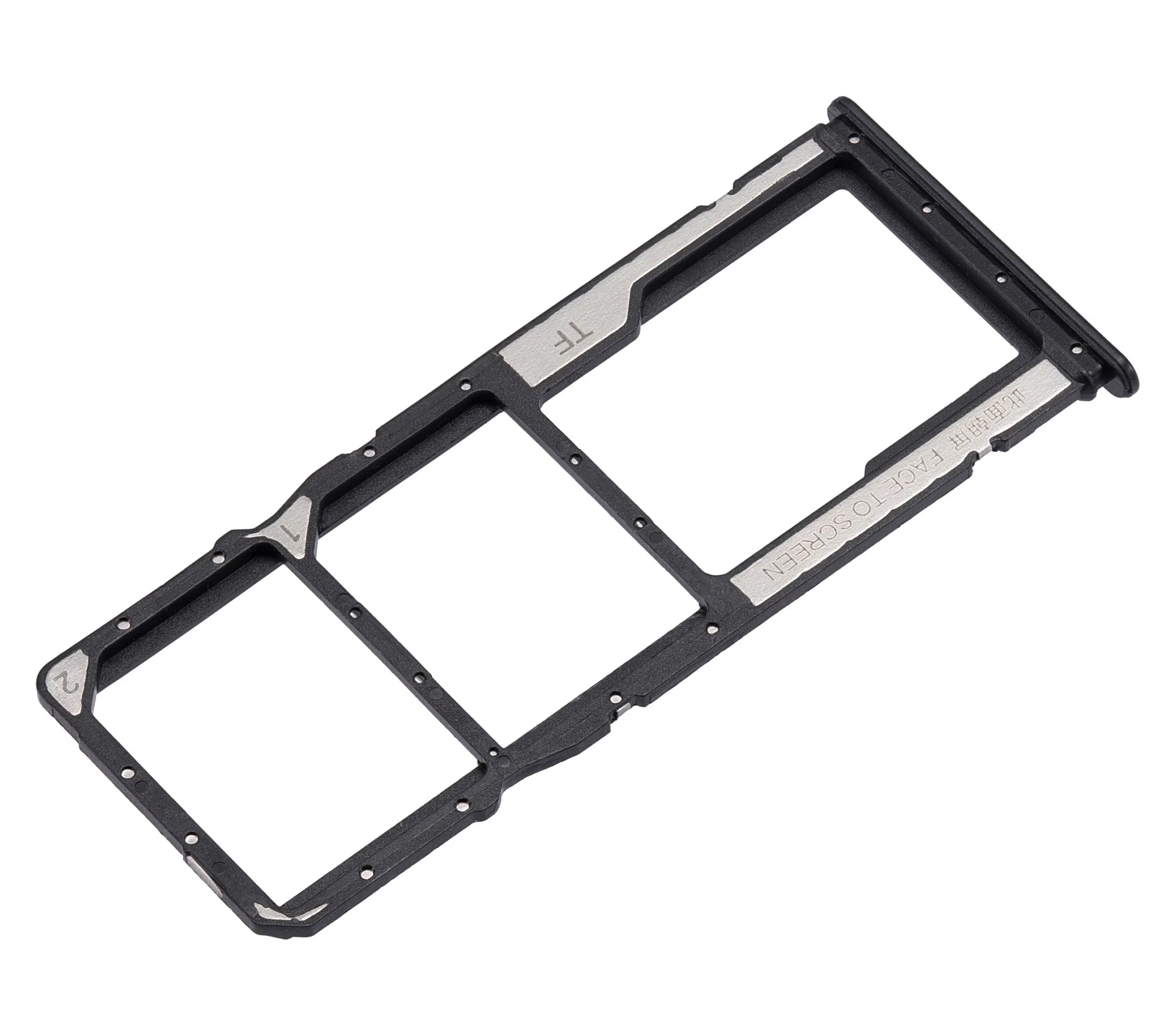 Xiaomi Redmi Note 11 İle Uyumlu Çift Sim Kart Tepsisi (Grafit Gri)