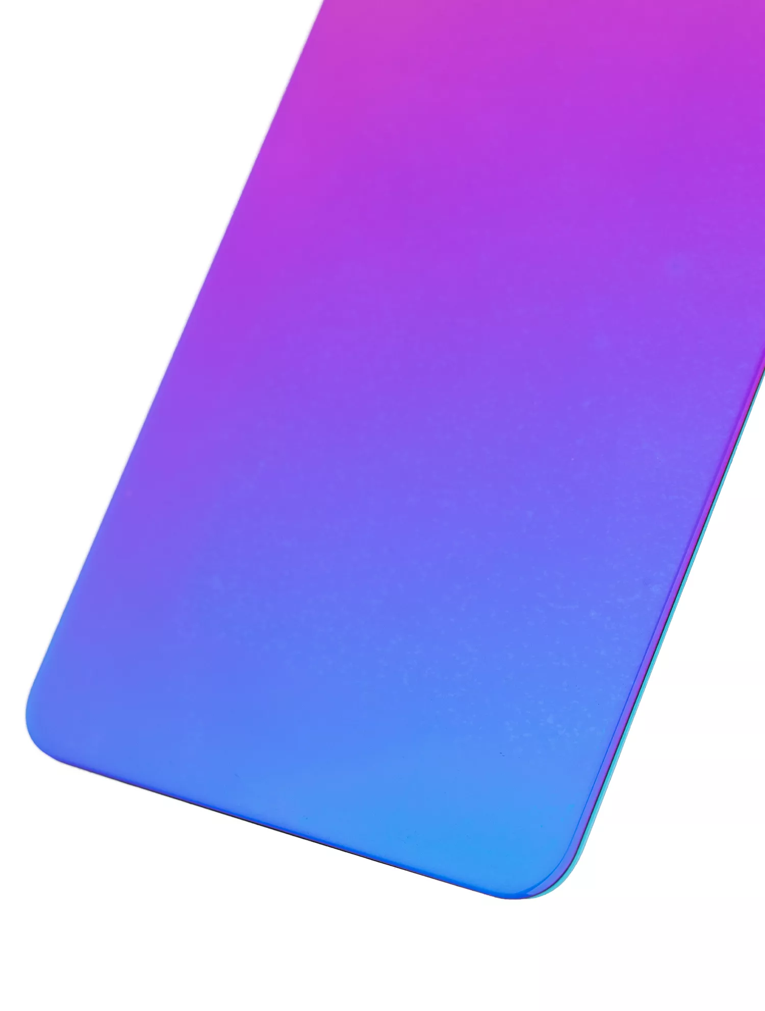 Huawei P20 İle Uyumlu Kamera Lensli Arka Kapak Camı (Aurora)