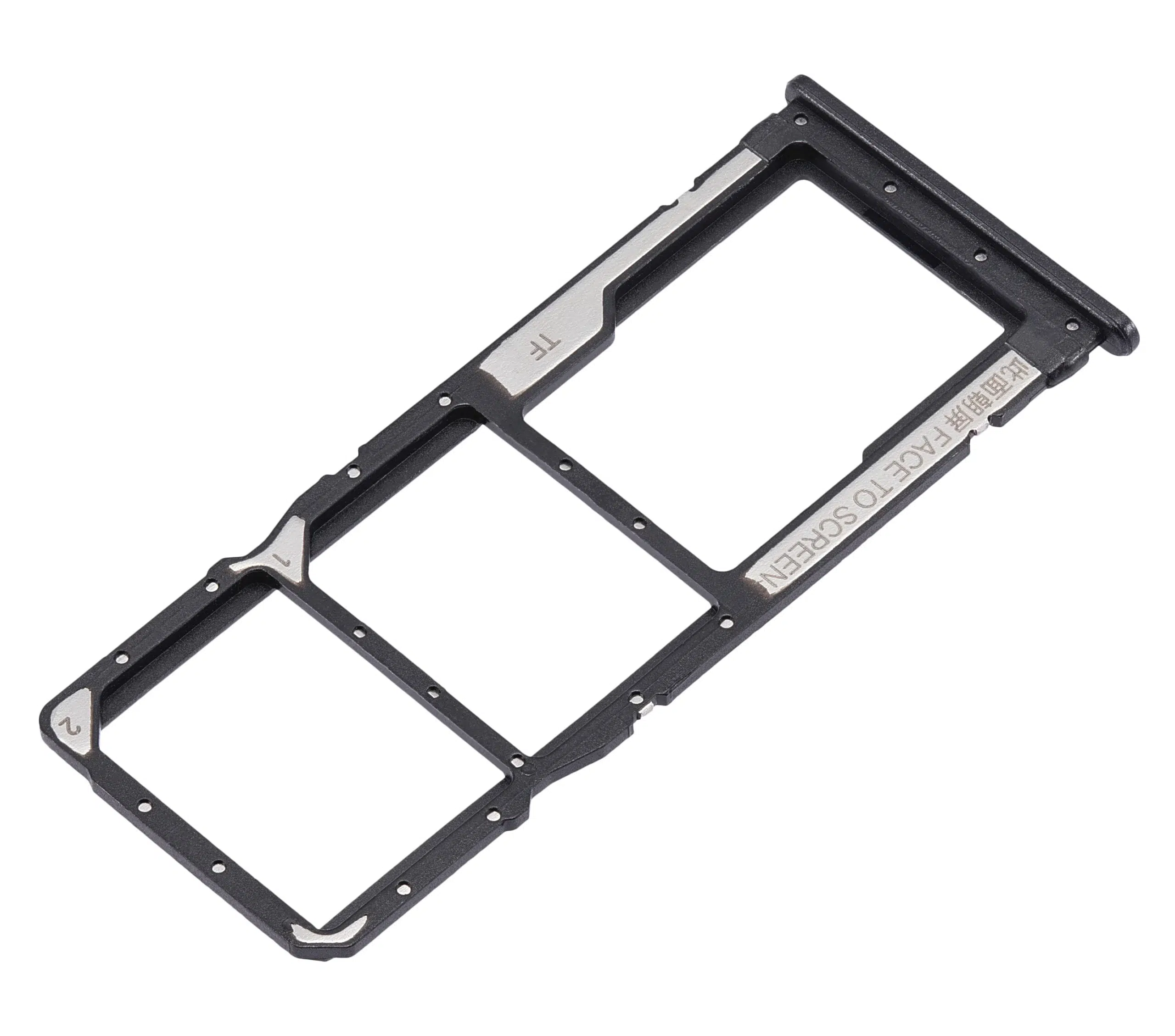 Xiaomi Redmi 7/7 Pro (Eclipse Black) ile Uyumlu Çift Sim Kart Tepsisi 