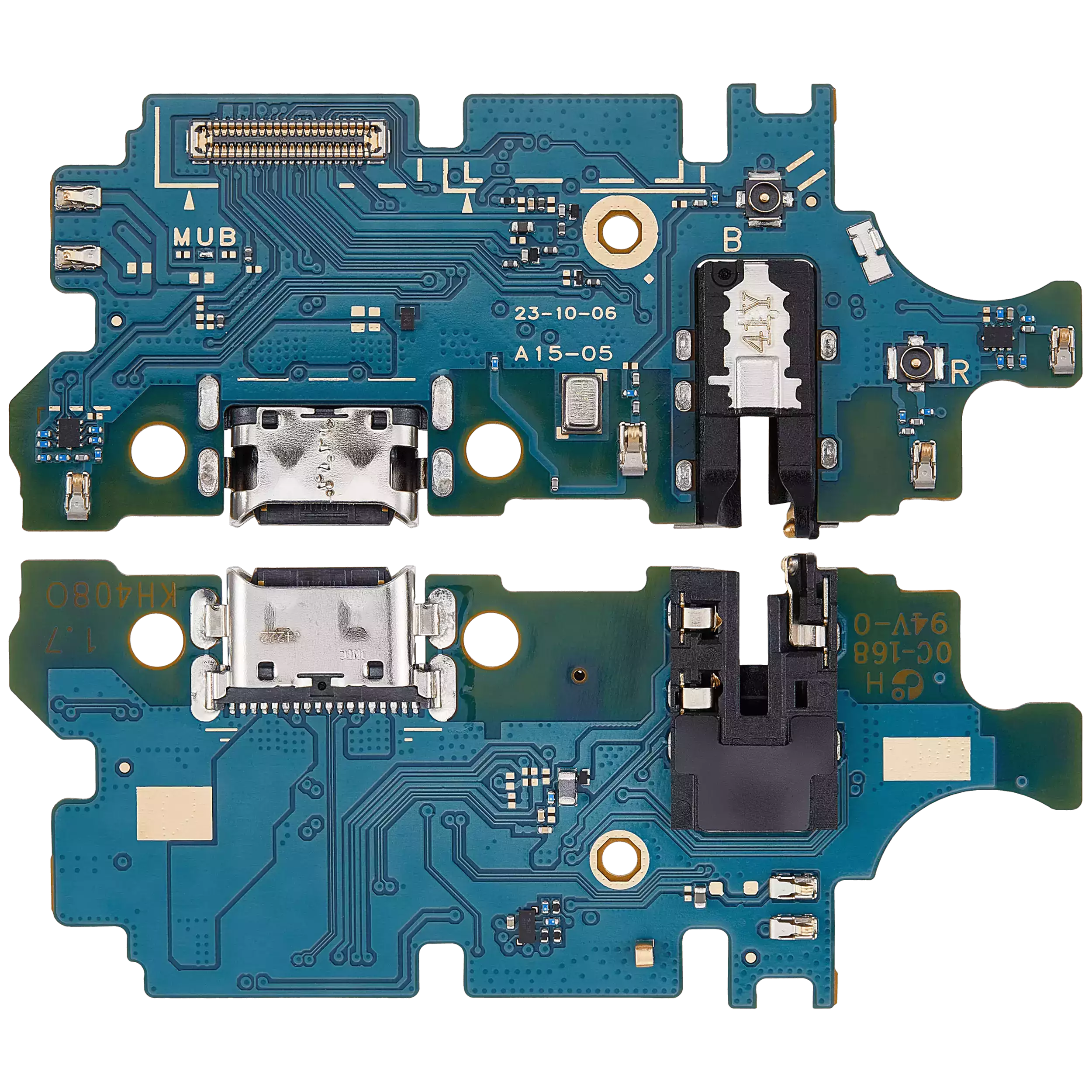 Samsung Galaxy A15 (A155 / 2023) / A15 5G (A1) ile Uyumlu Kulaklık Jakı ile Şarj Portu Kartı (%100 Orijinal Ürün)