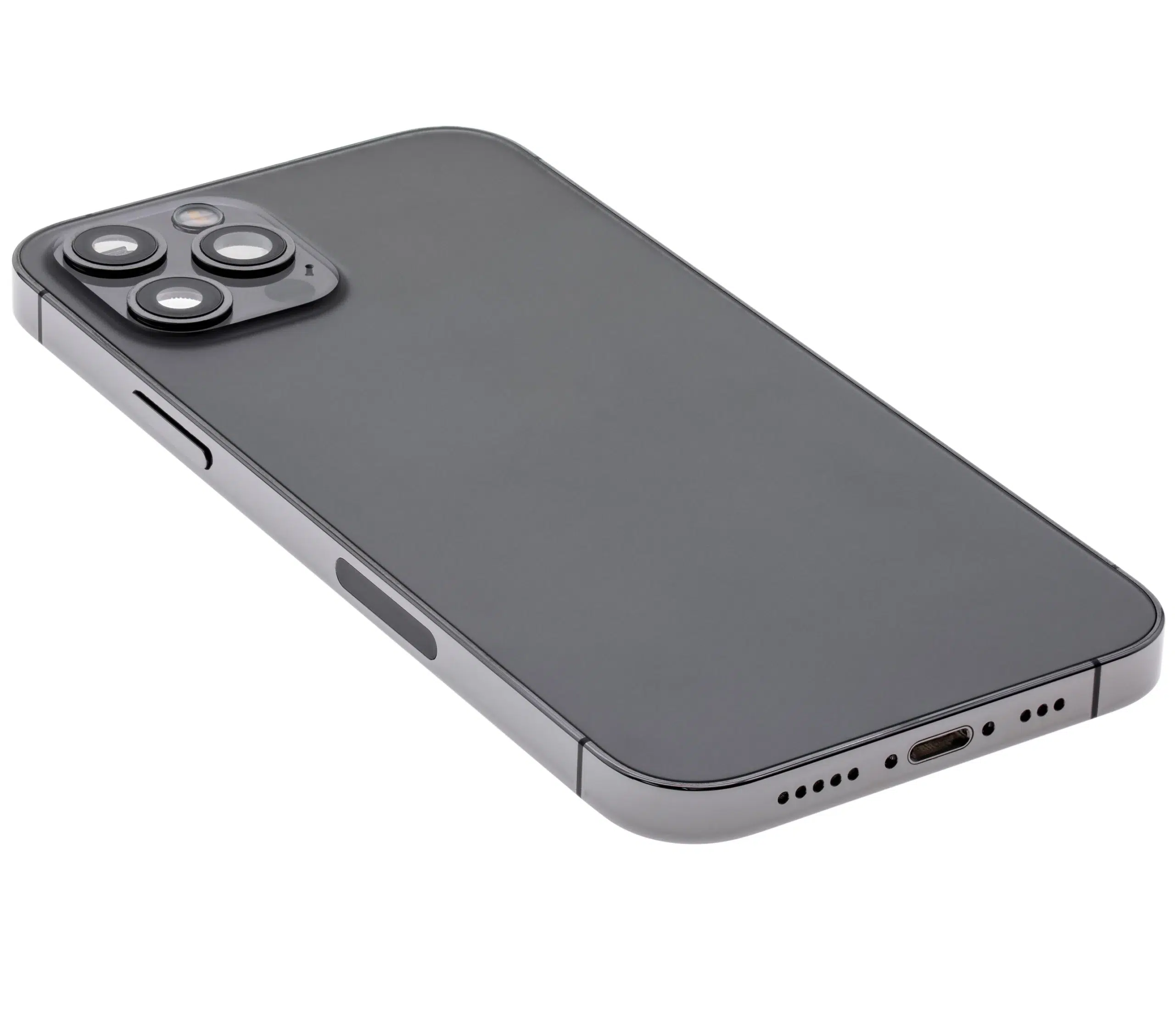 İphone 12 Pro İle Uyumlu Kasa Kapak Set Siyah İçi DOLU (Logolu) %100 Orijinal Ürün Kasa