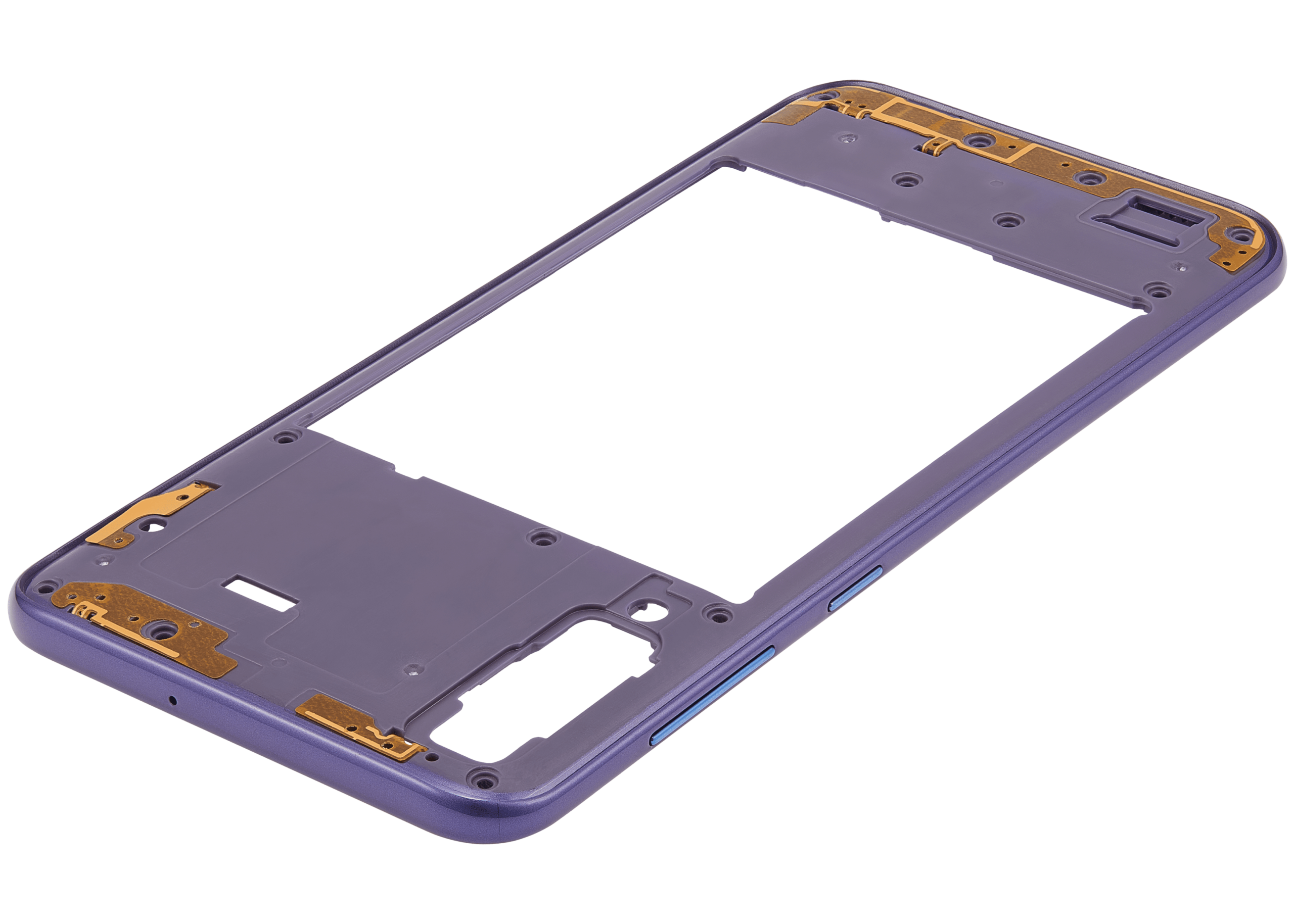 Samsung Galaxy A50s (A507 / 2019) (Aftermarket Plus) (Prism Crush V) ile Uyumlu Orta Çerçeve Muhafaza... 
